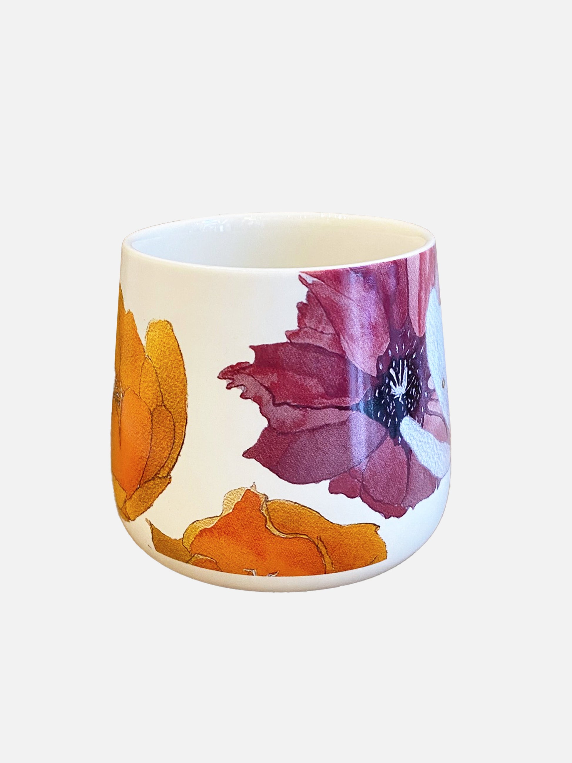 💚 Porcelain Mug:  Cactus Flowers