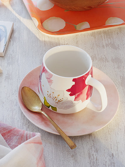💚 Porcelain Mug:  Cactus Flowers