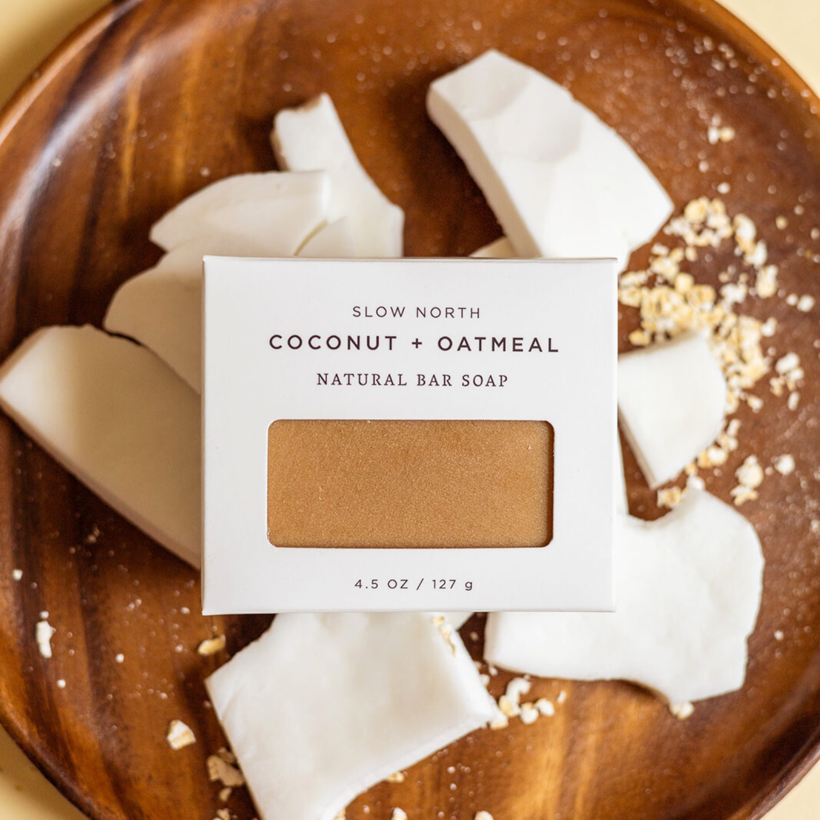 ☼ Coconut + Oatmeal - Natural Bar Soap