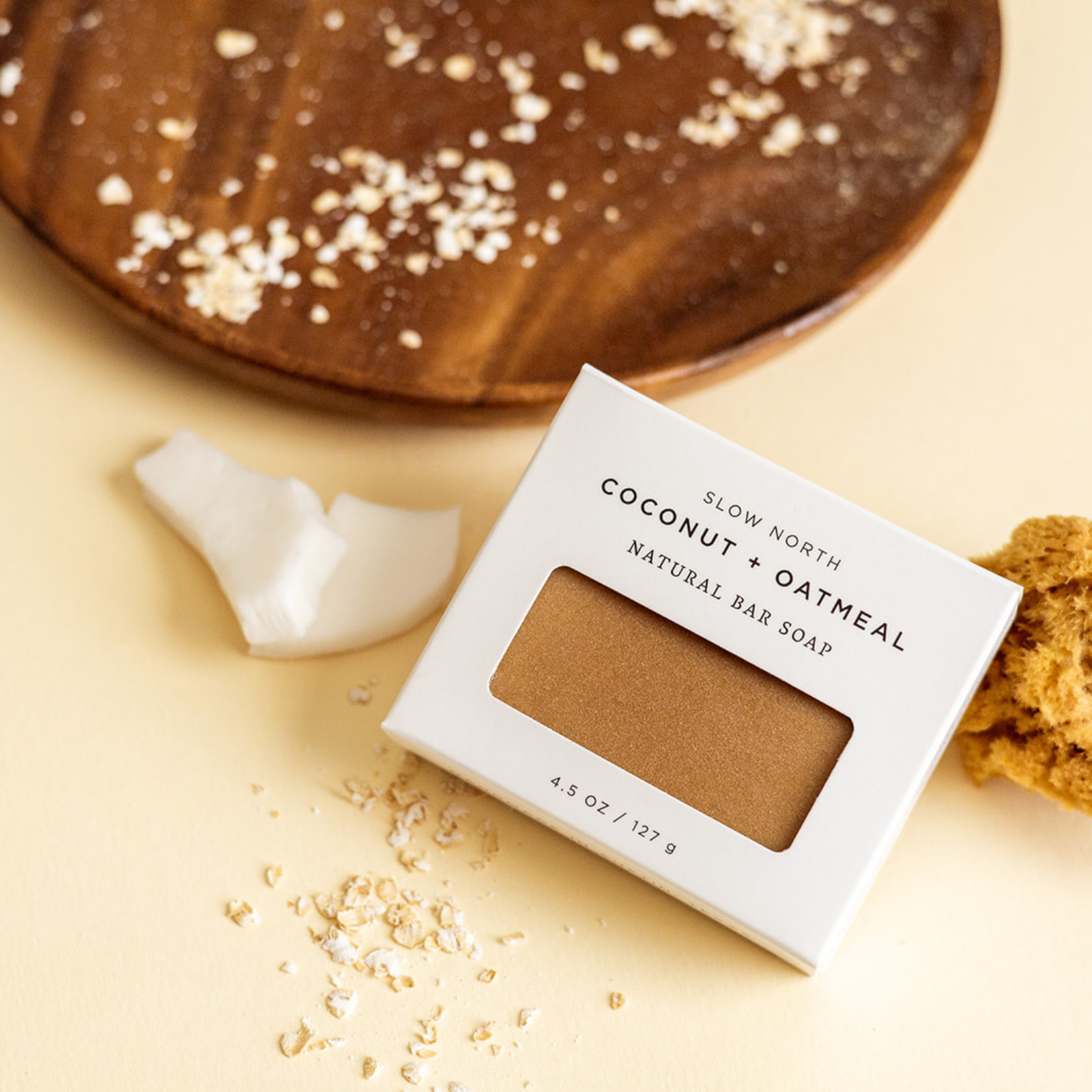 ☼ Coconut + Oatmeal - Natural Bar Soap