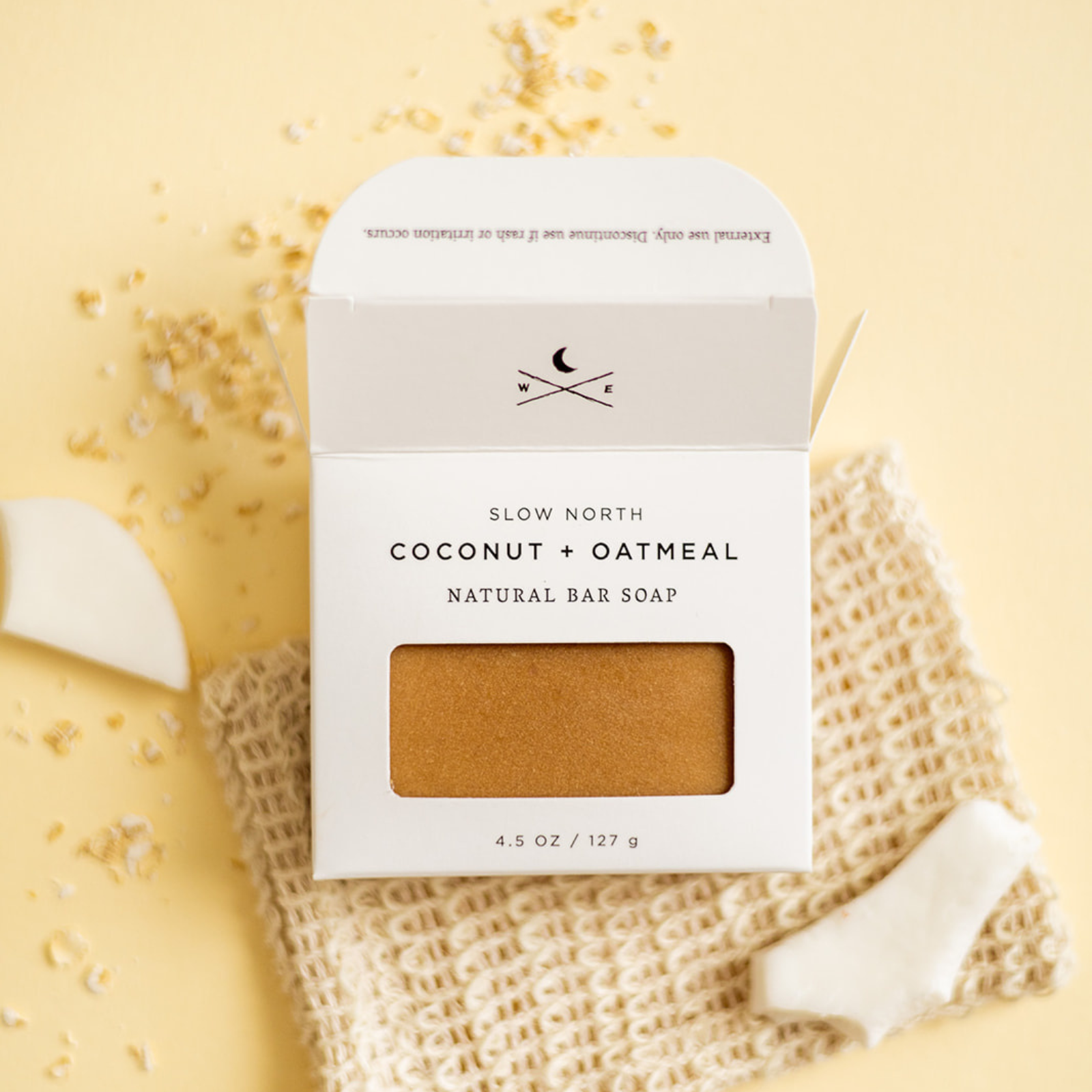 ☼ Coconut + Oatmeal - Natural Bar Soap