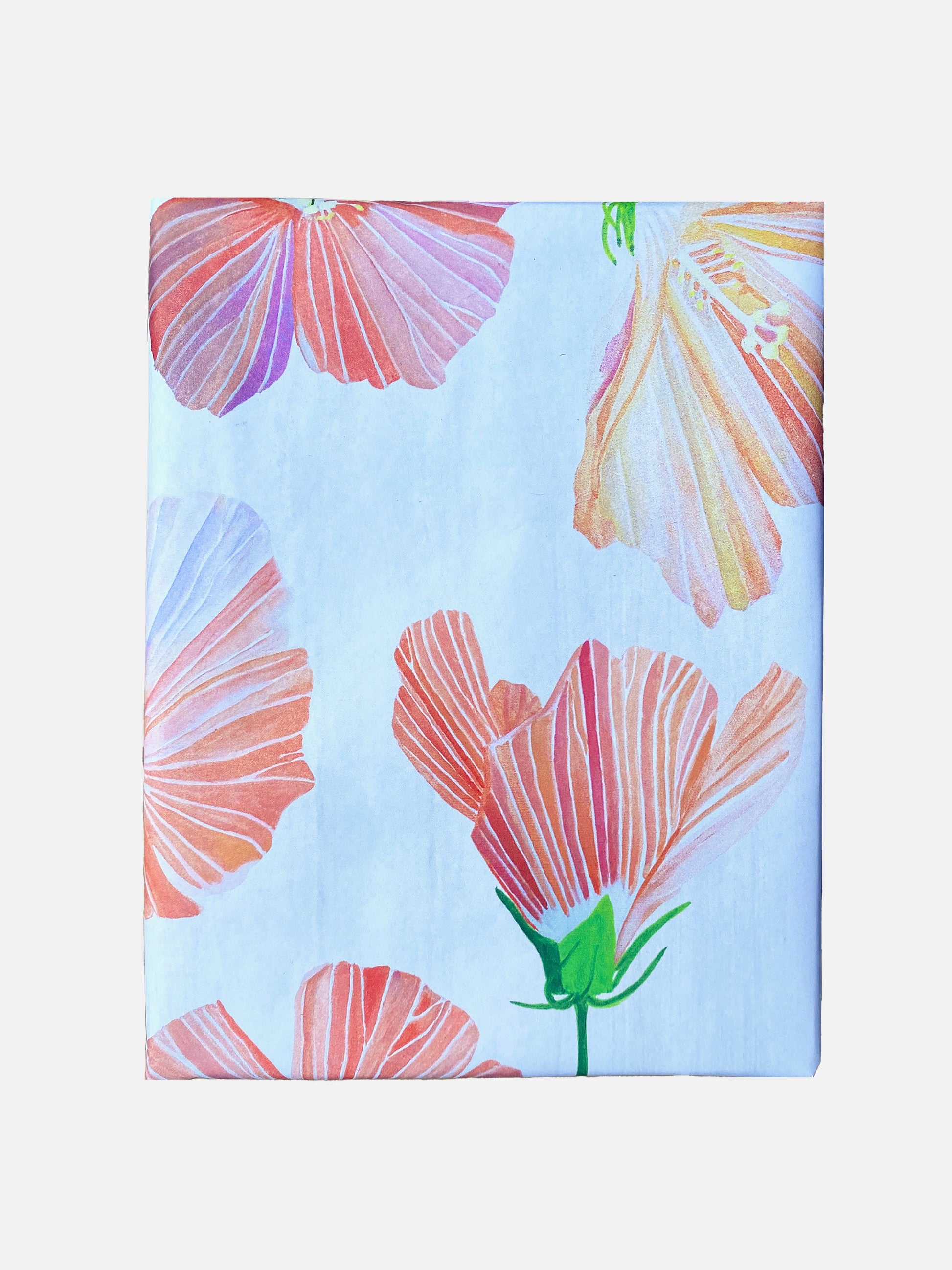💚 Gift Wrap:  Hibiscus on Snow