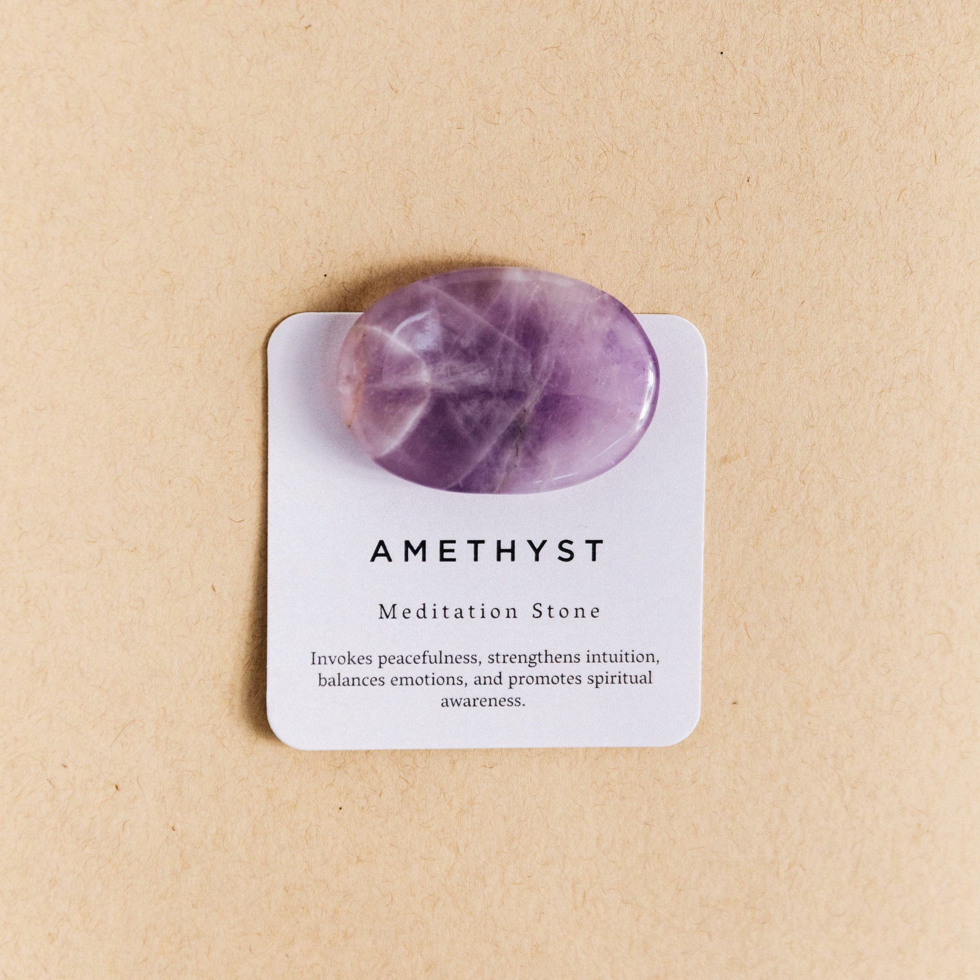 ☼ Amethyst - Meditation Stone