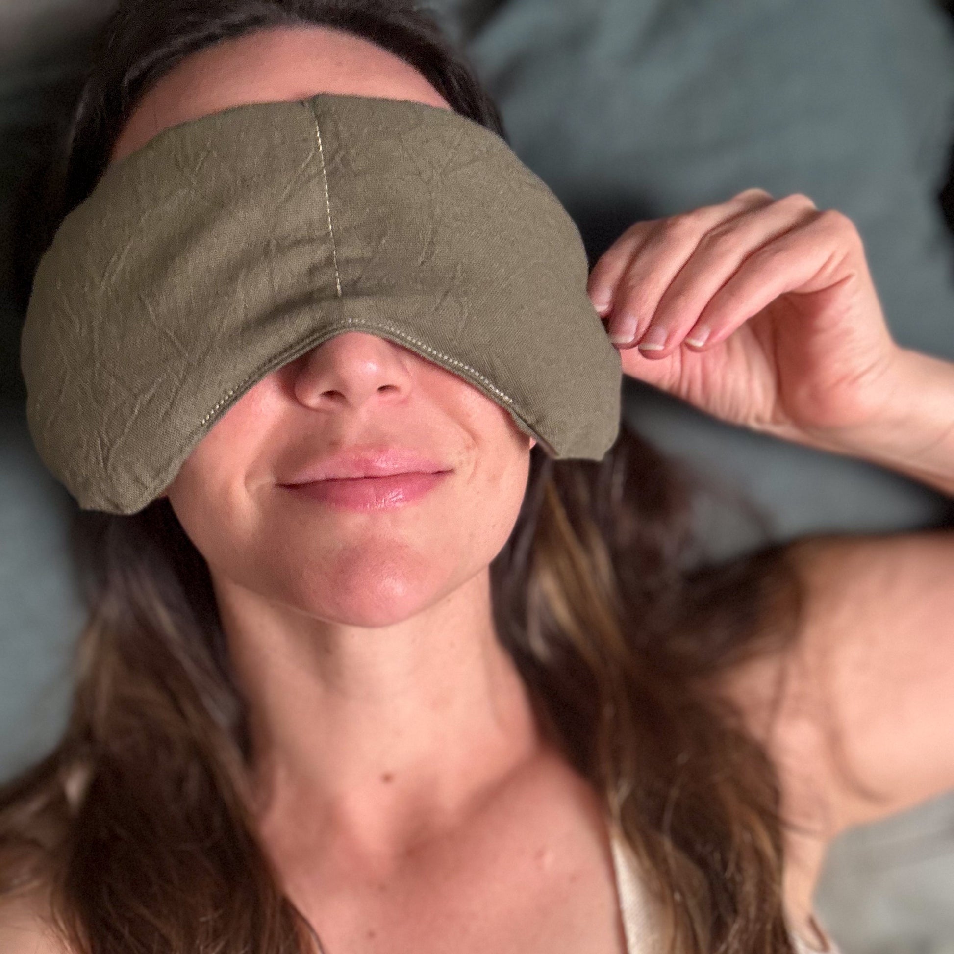 ☼ Tension Relief Eye Mask - Olive