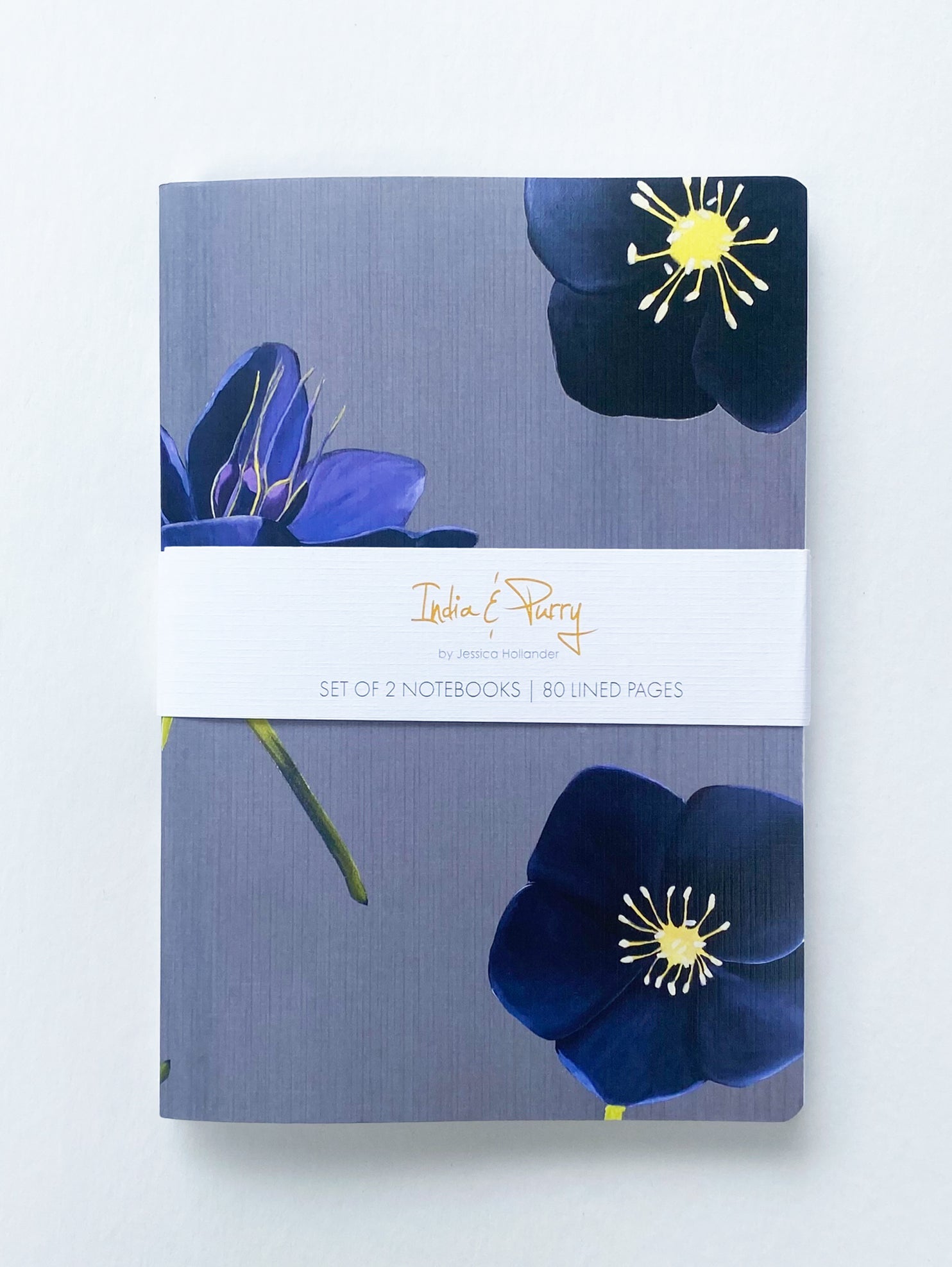 💚 Notebook Set: Black Hellebore & Black Scabiosa