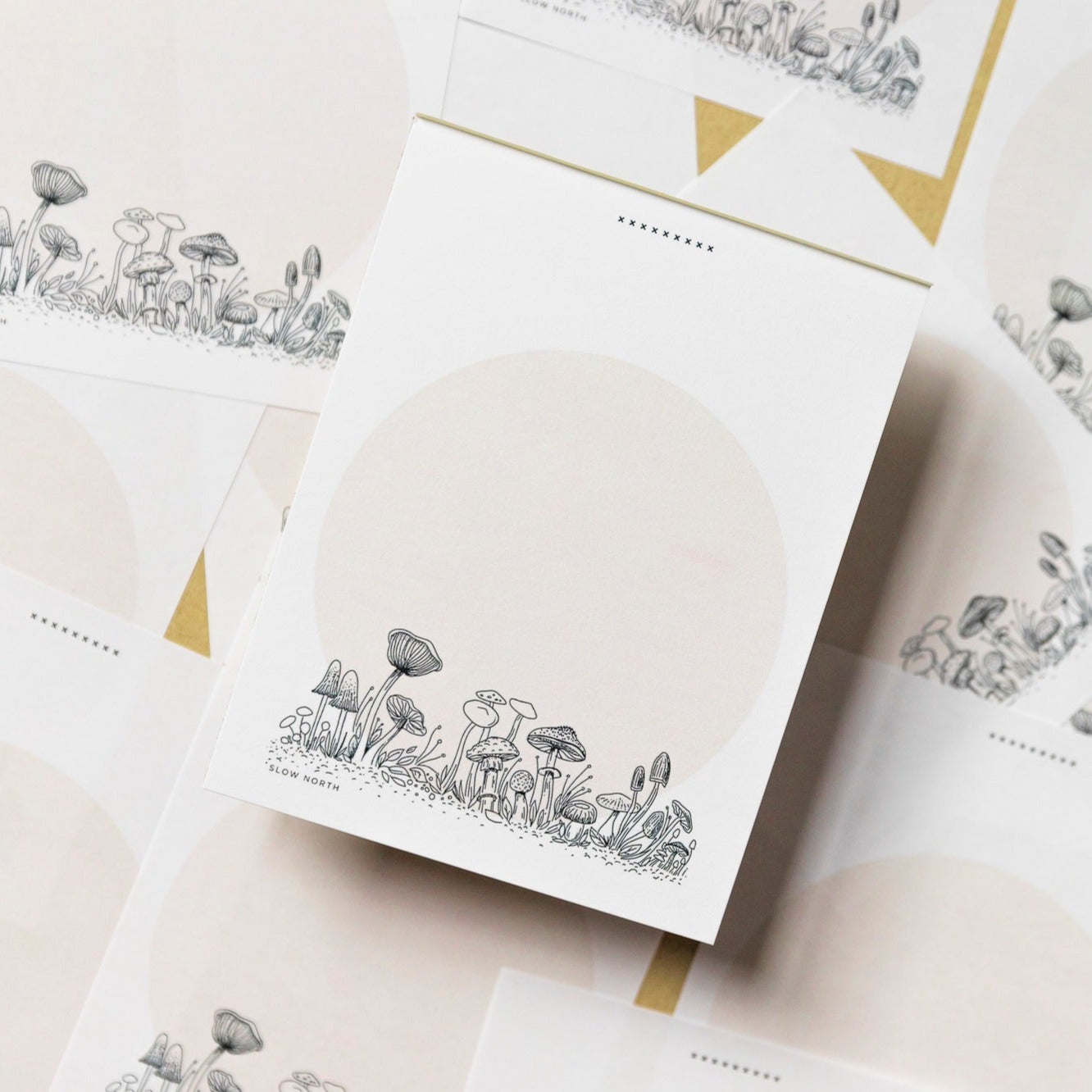 ☼ Wild Mushroom Notepad