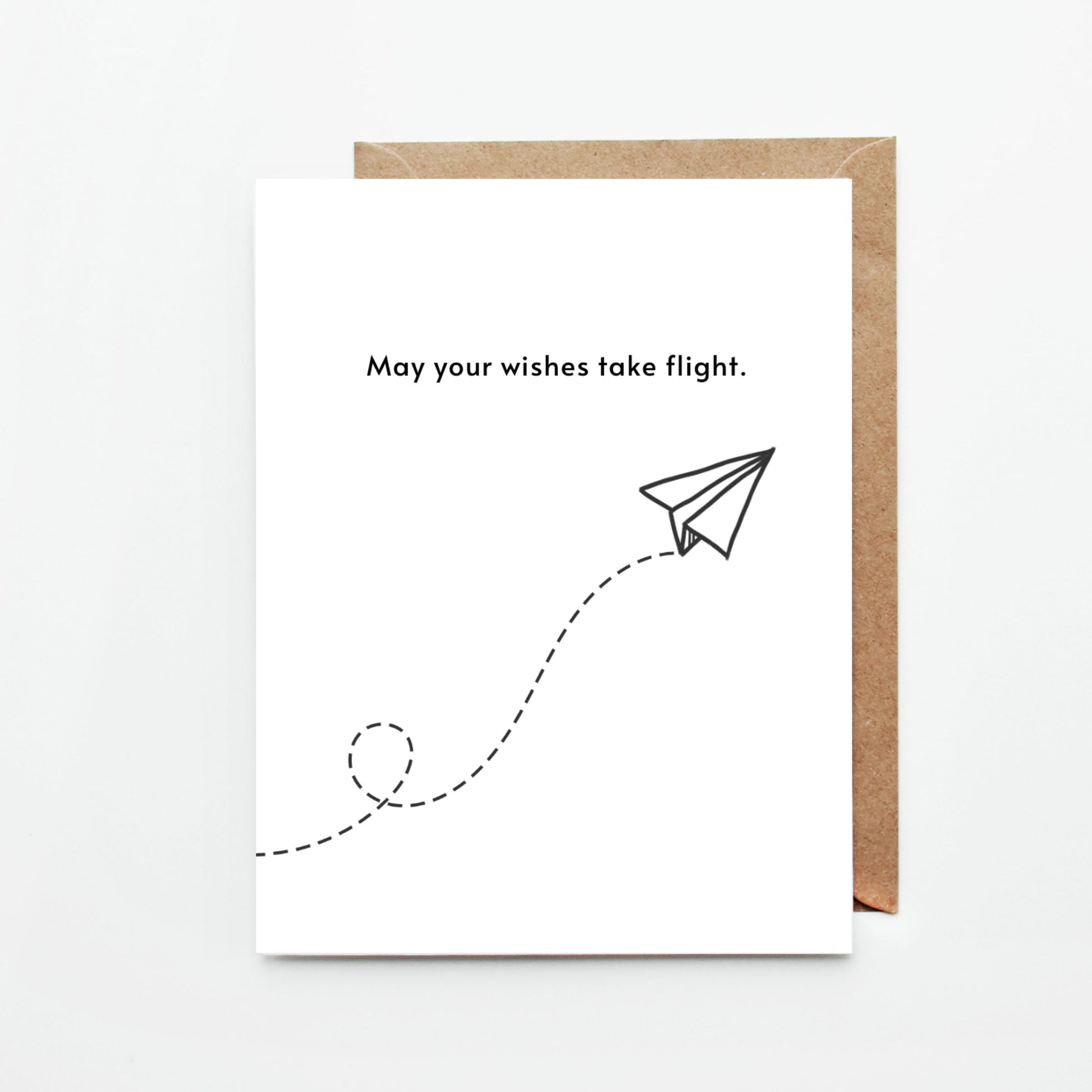 ☼ May Your Wishes Take Flight Card