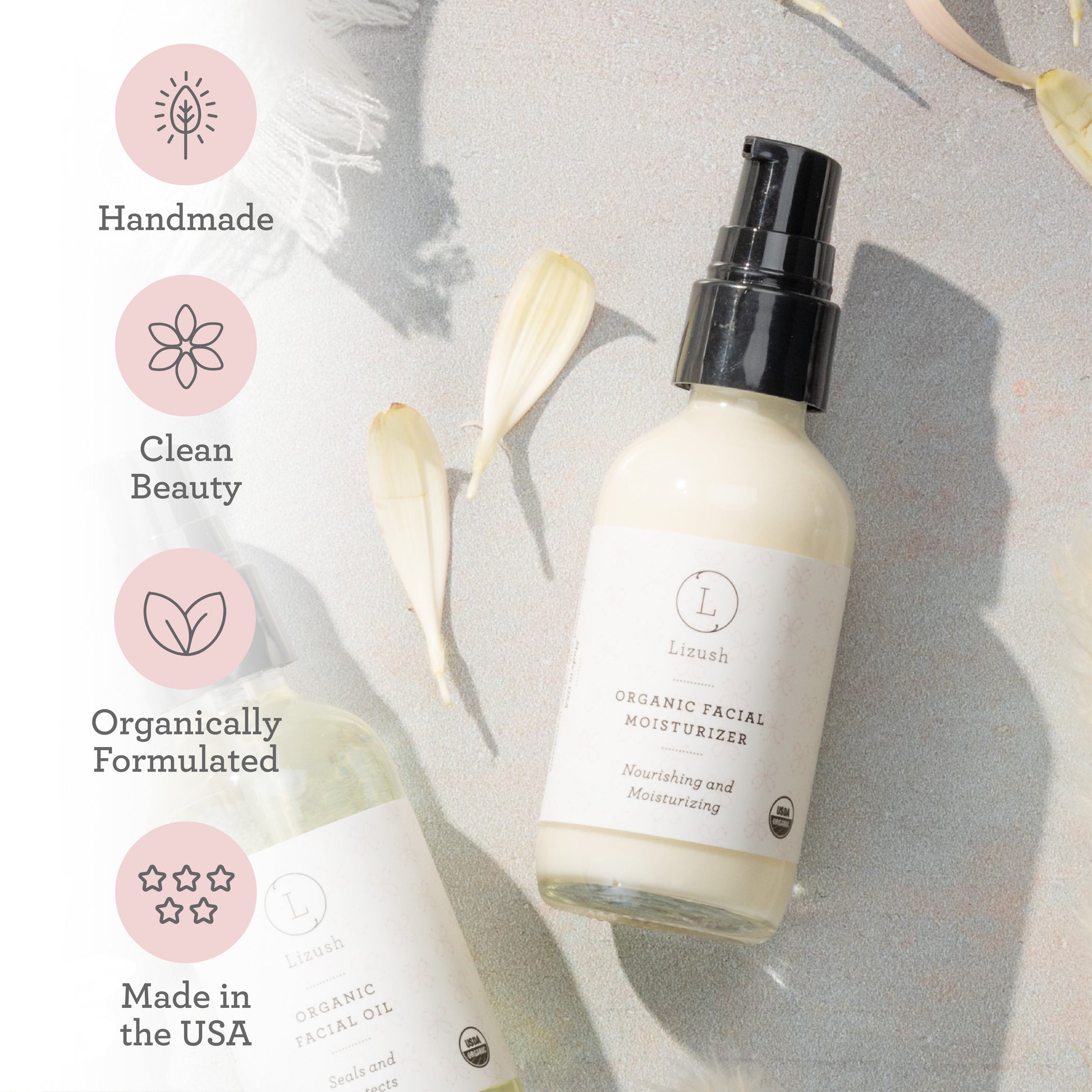 ⭐ORGANIC FACIAL MOISTURIZER Nourishing and Moisturizing💚