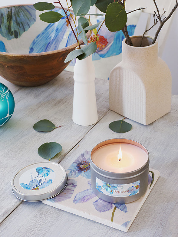 💚 Vanilla Peppermint Candle