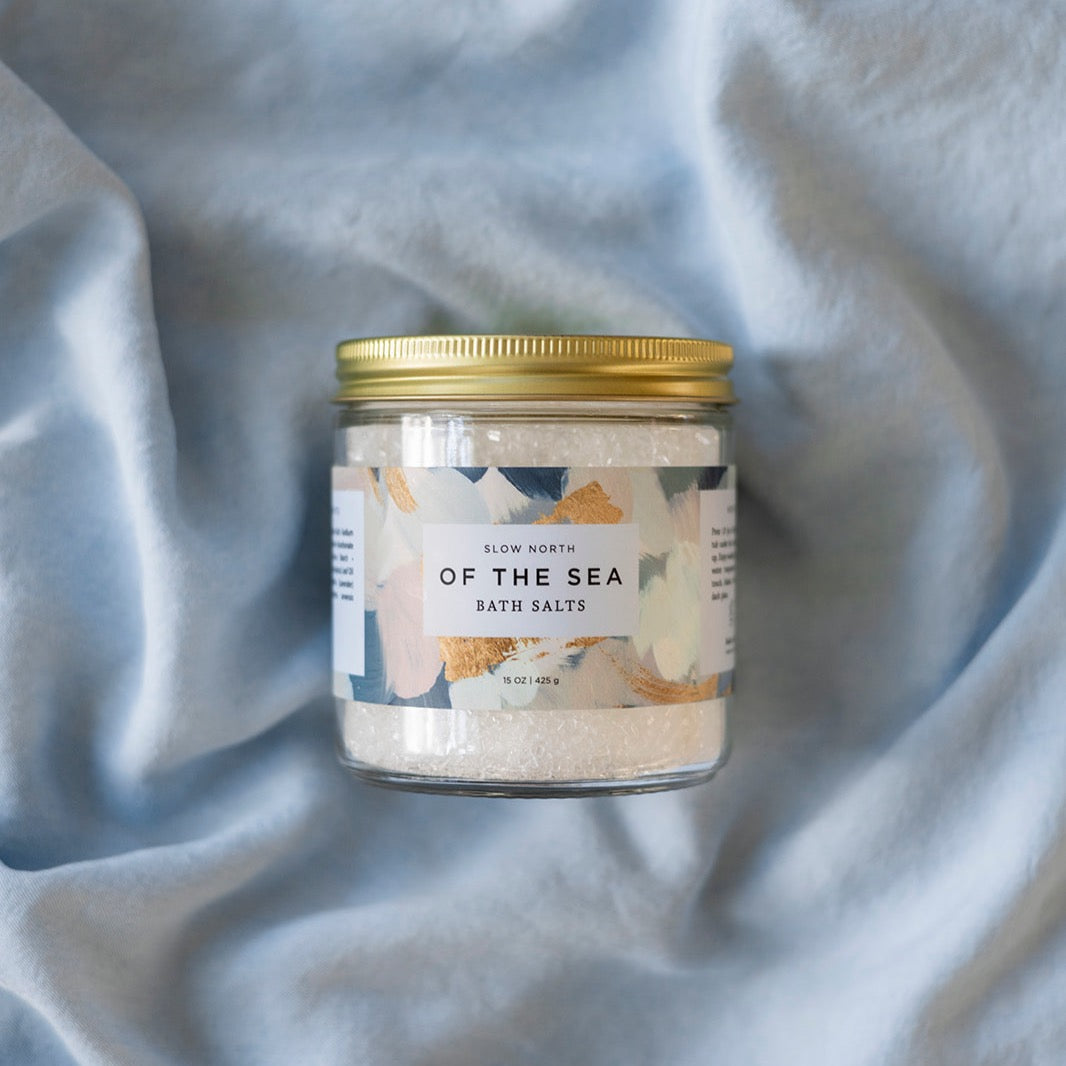 ☼ Of The Sea Bath Salts - 15 oz Jar