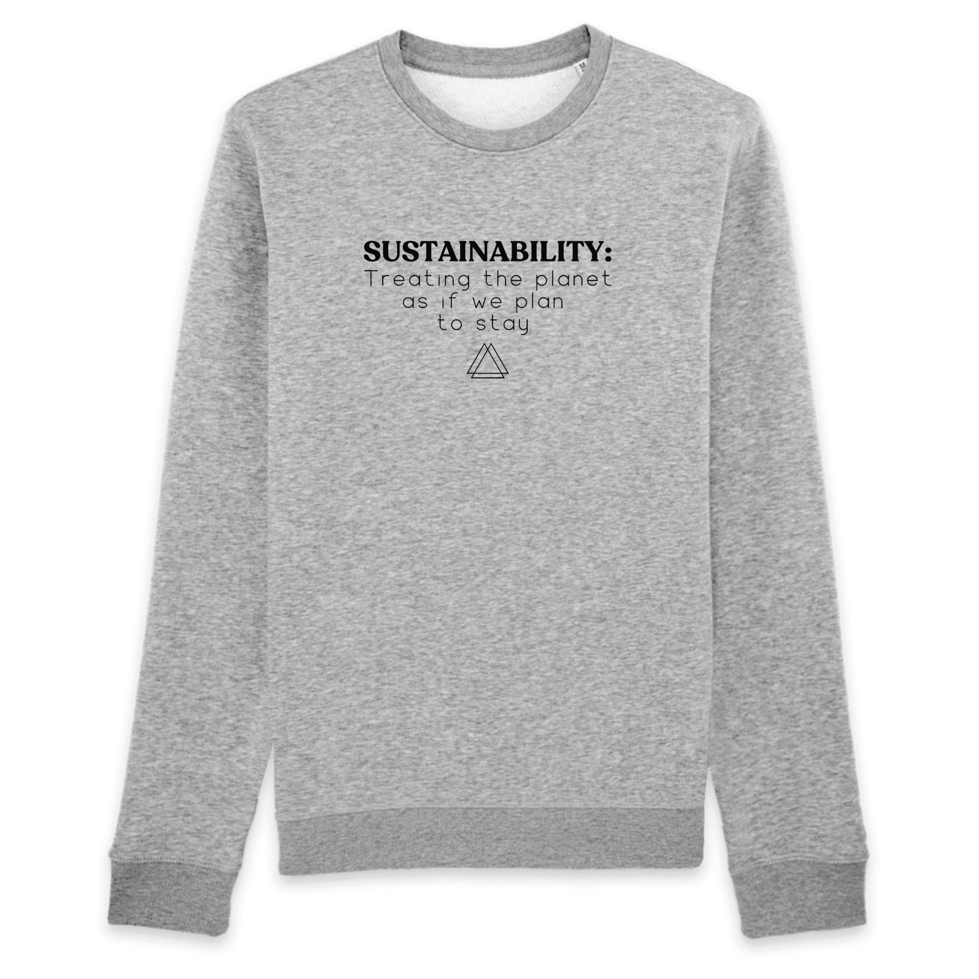 Sustainability Sweat Shirt Organic Cotton