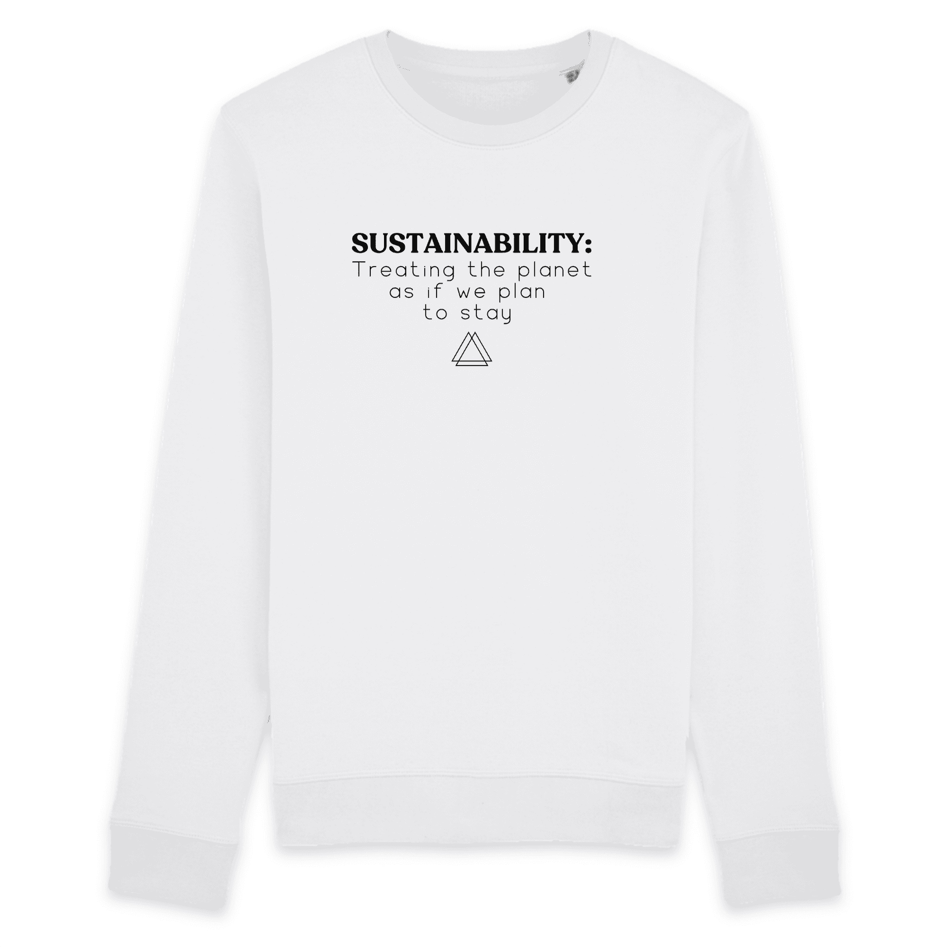 Sustainability Sweat Shirt Organic Cotton