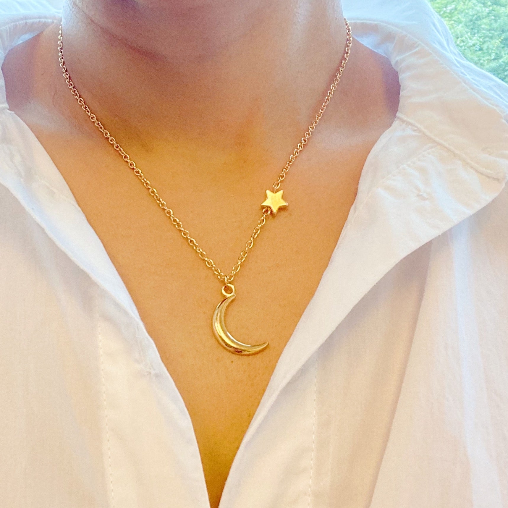 🧡 New Moon Necklace