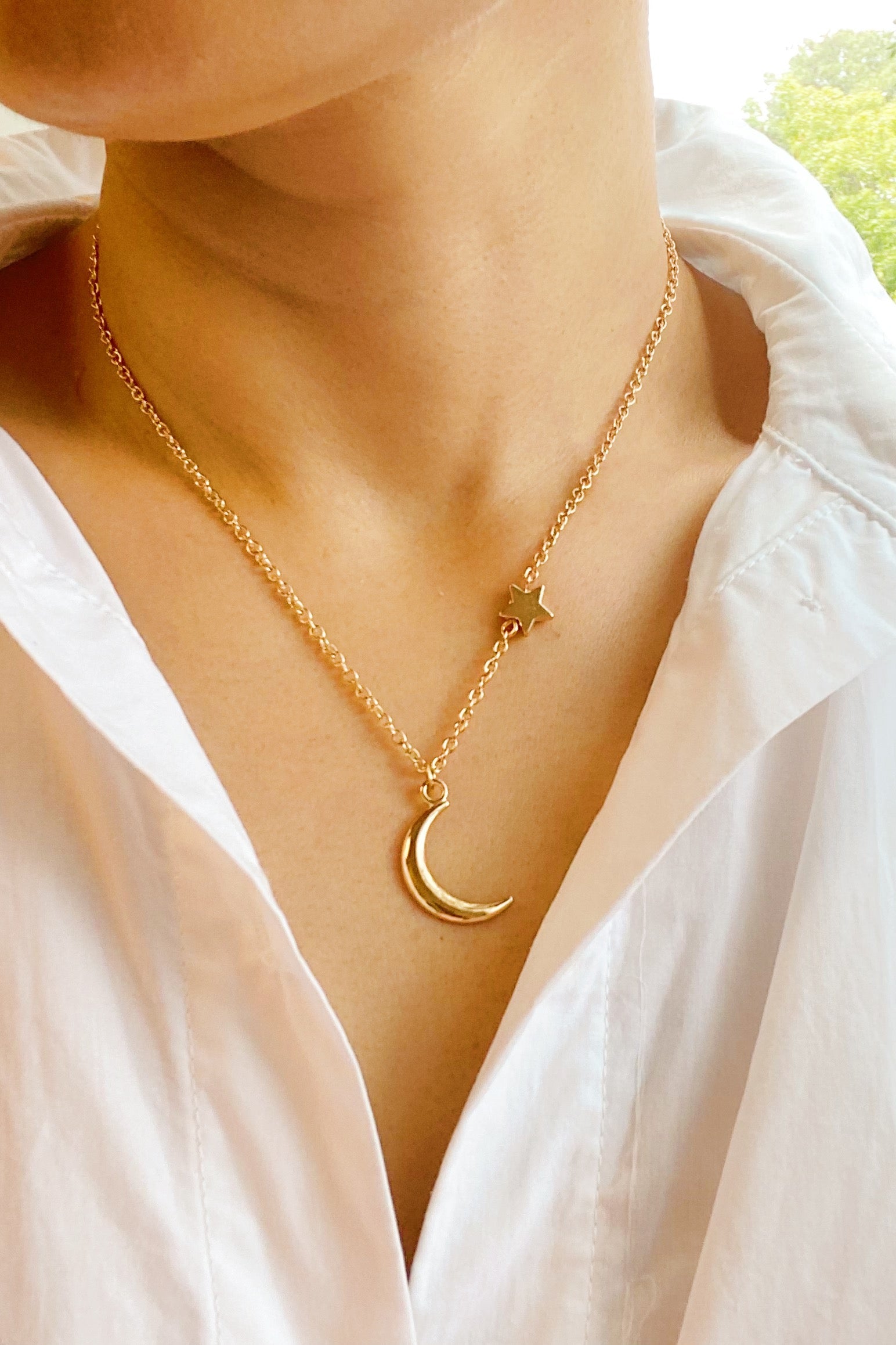 🧡 New Moon Necklace
