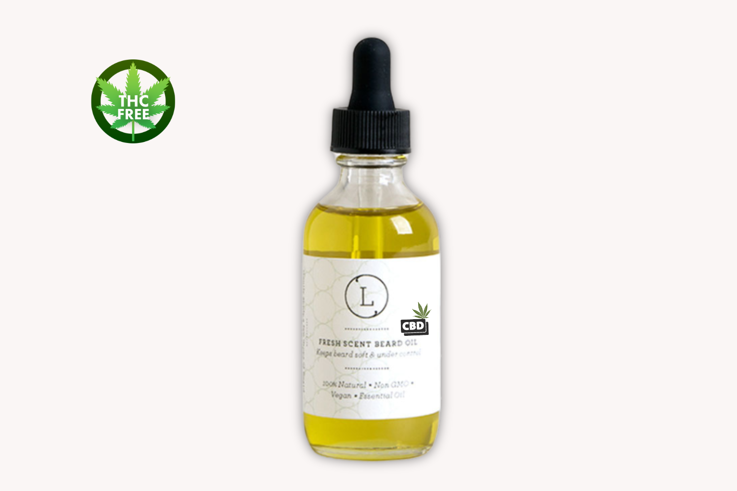 ⭐CBD Natural Handmade Beard Oil with CBD, Beard Softener, Beard Moisture, Beard care (THC free)