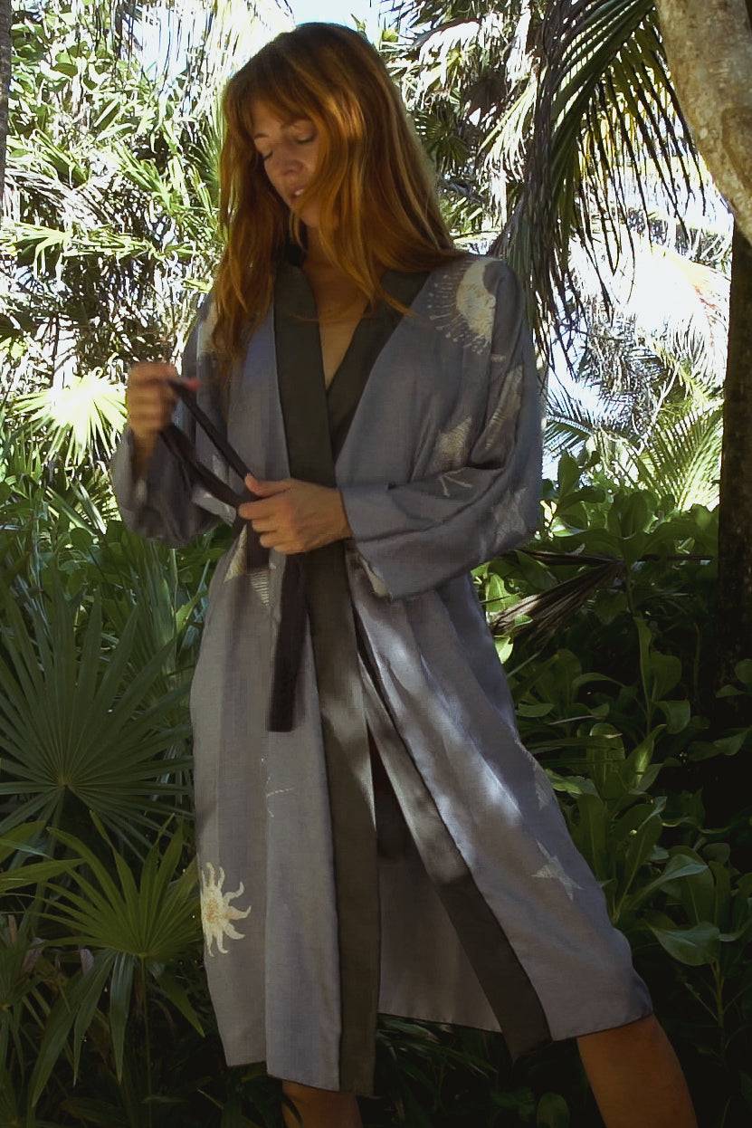 The Royal Robe in Sky View Blue