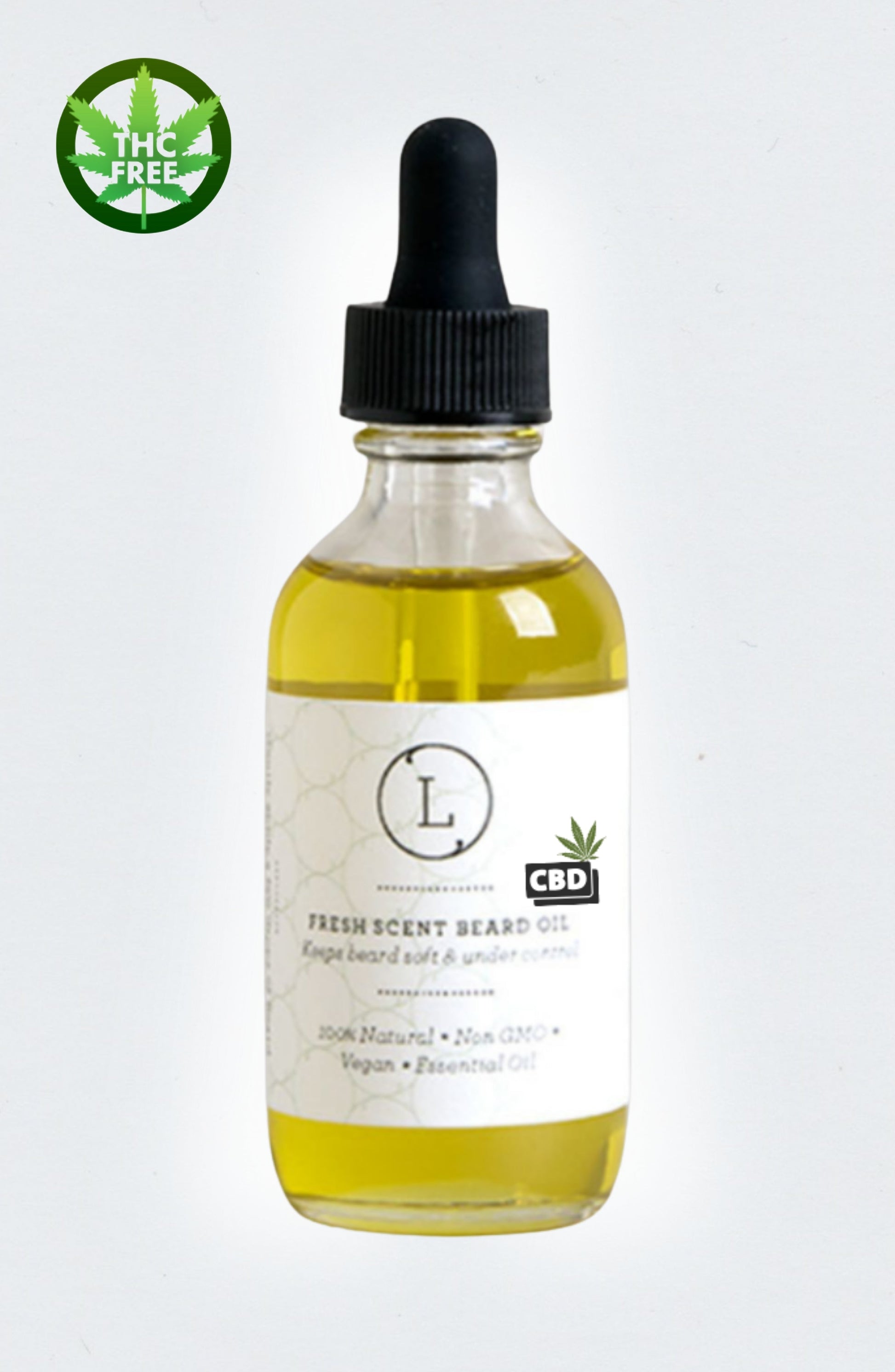 ⭐CBD Natural Handmade Beard Oil with CBD, Beard Softener, Beard Moisture, Beard care (THC free)