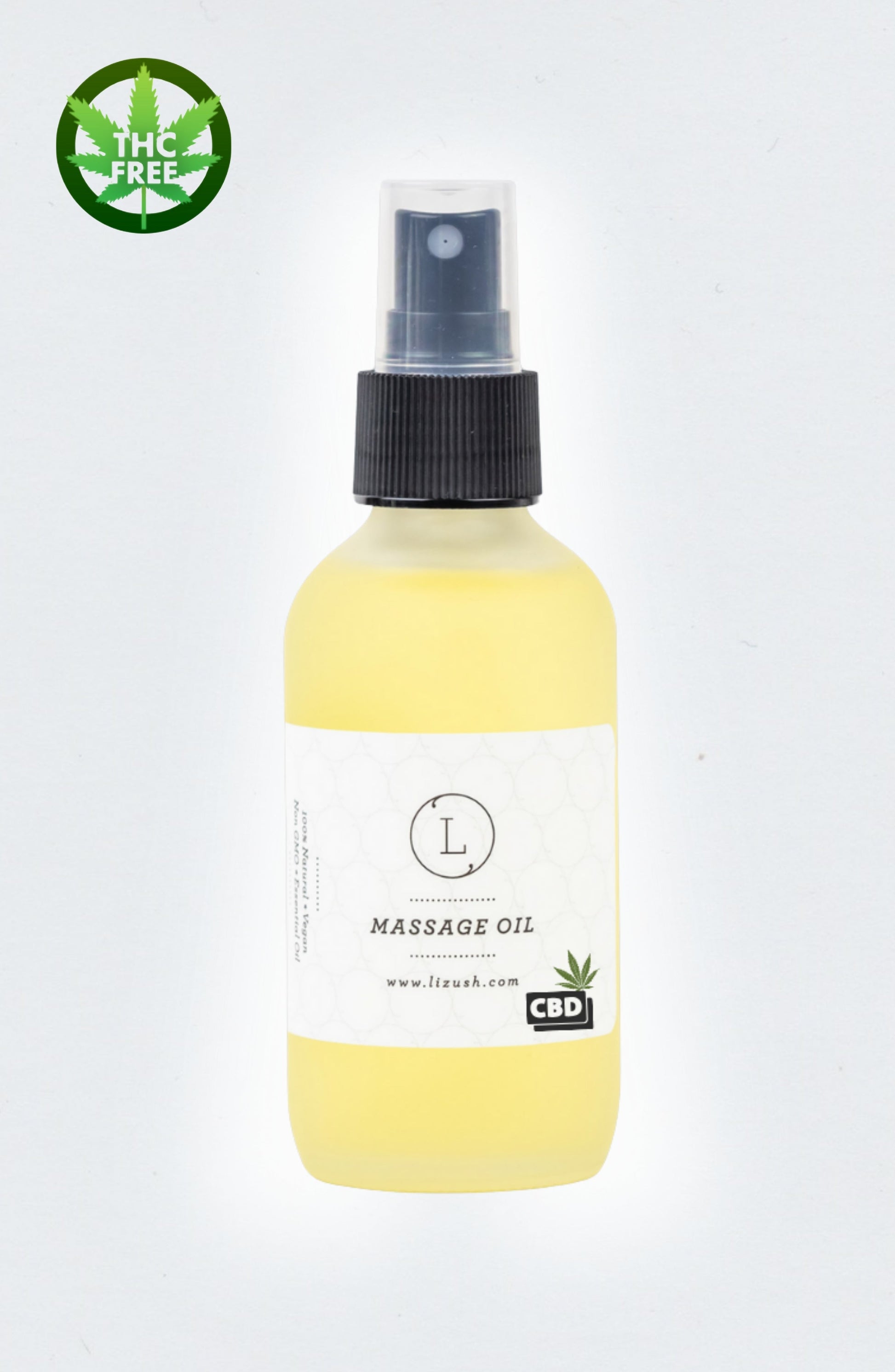 ⭐CBD - Aromatherapy Eucalyptus Massage Oil with CBD, Natural Relaxing Body Massage Oil (THC free)