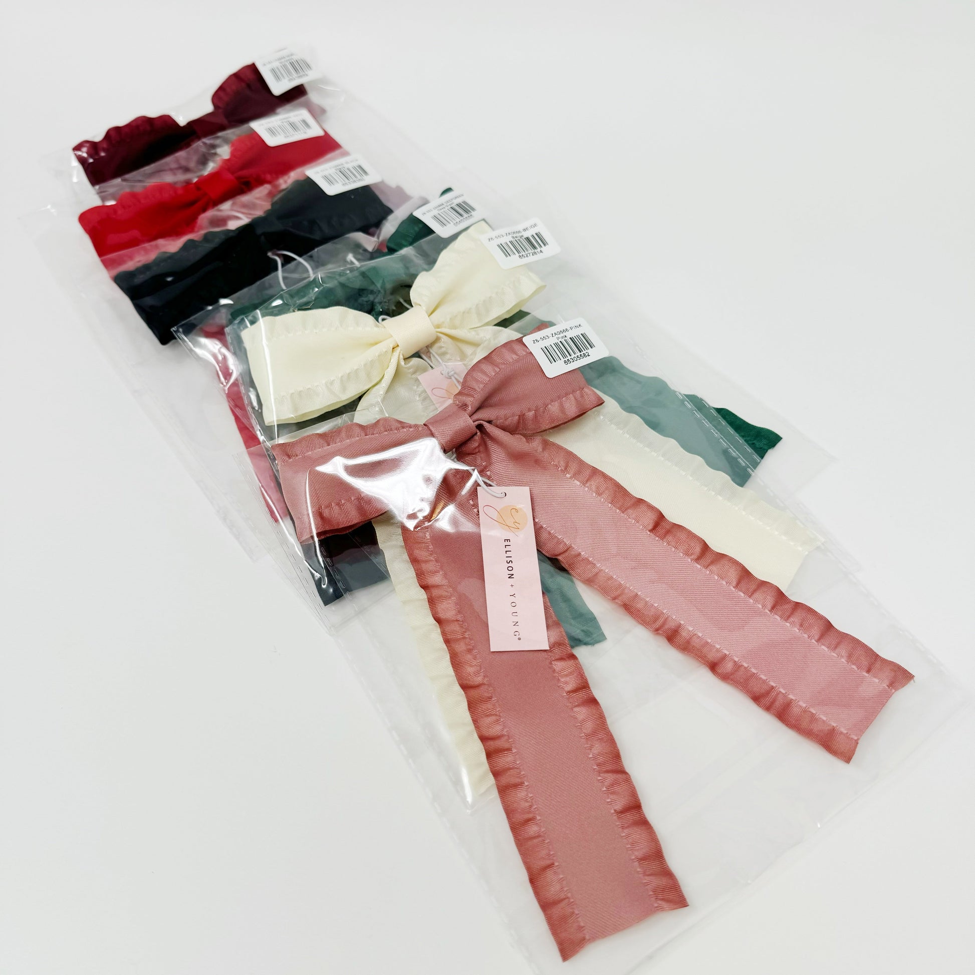 🧡 Love Game Frill Bow Hair Clip