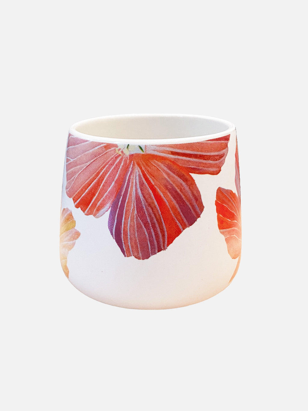 💚 Porcelain Mug:  Hibiscus
