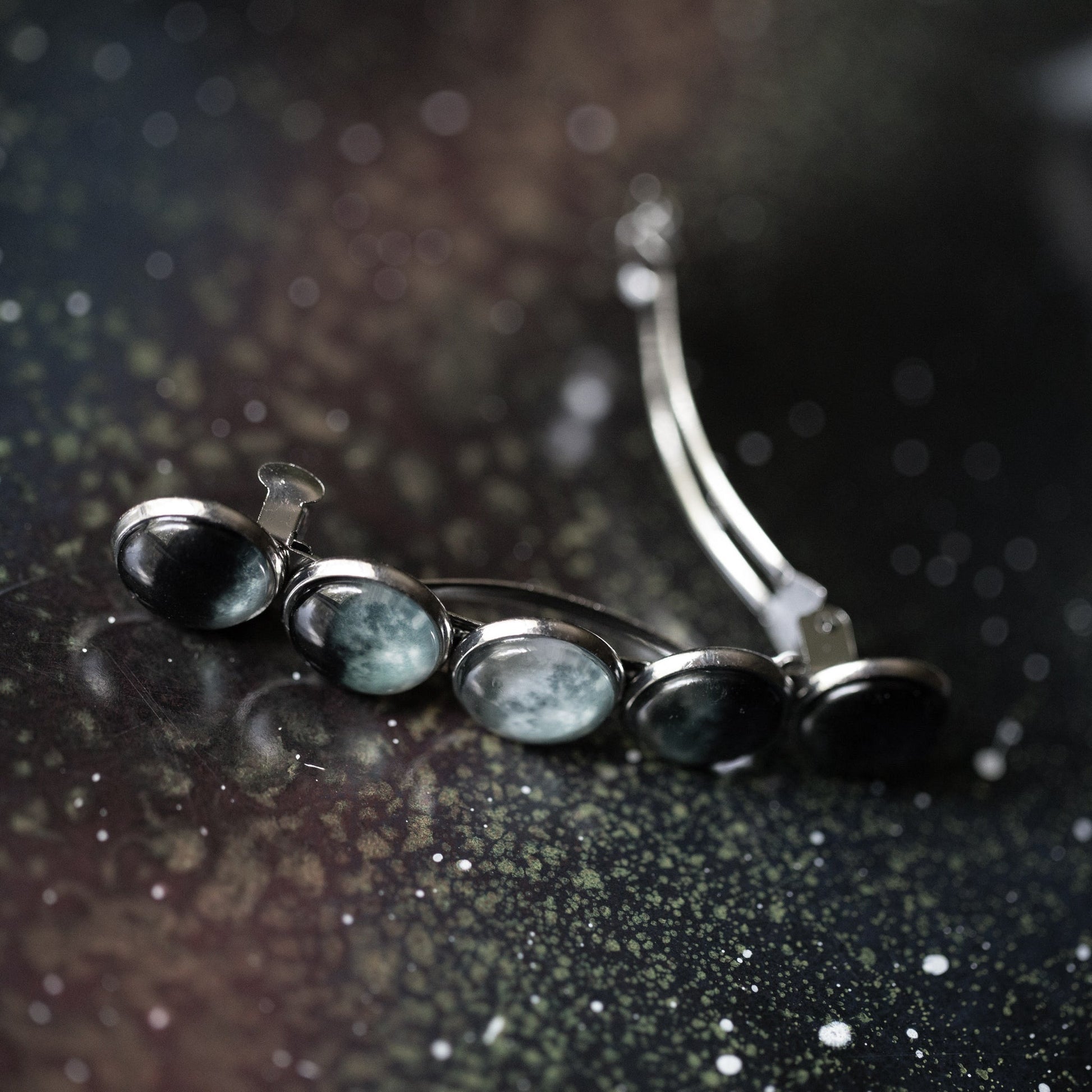 🌙 Moon Phase Hair Clip Barrette