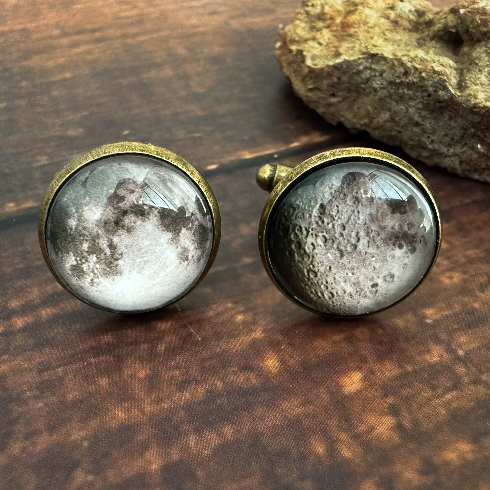 Dark Side of the Moon Cuff Links