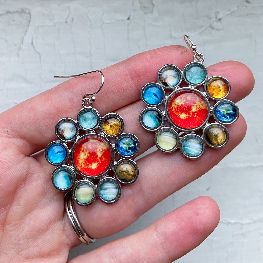 Solar System Halo Jewelry Set