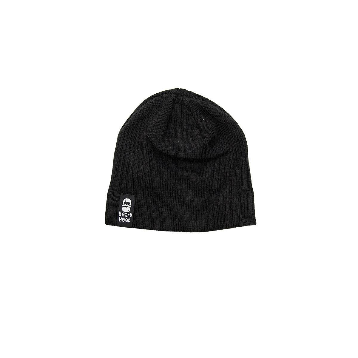 Black Beanie and Brown Beard Costume Accessory for Kids