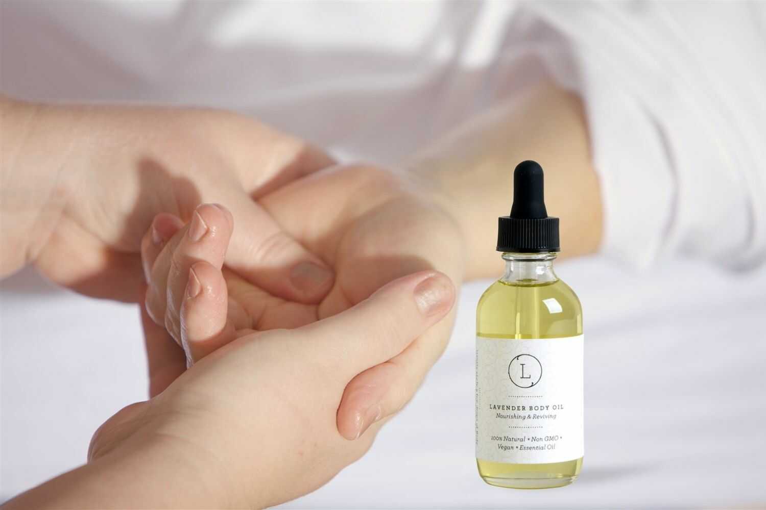 ⭐Lavender Body Oil, Natural Moisturizing Body Oil