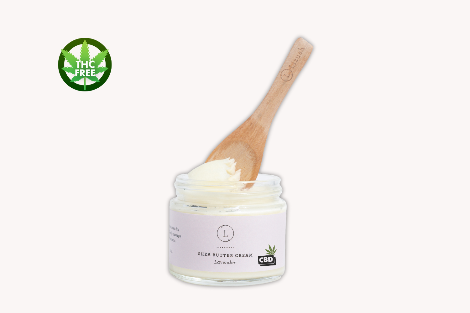 ⭐CBD Lavender Shea Butter with CBD, Body Cream (THC free)