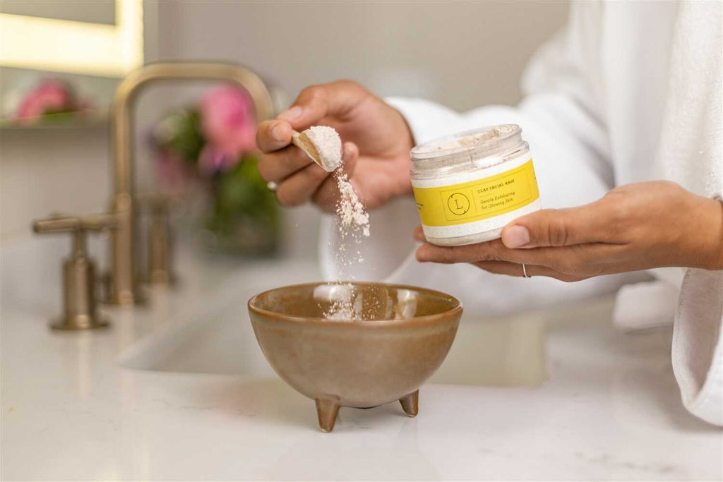 ⭐Natural Clay Facial Mask, Exfoliating Mask, Glowing skin Mask