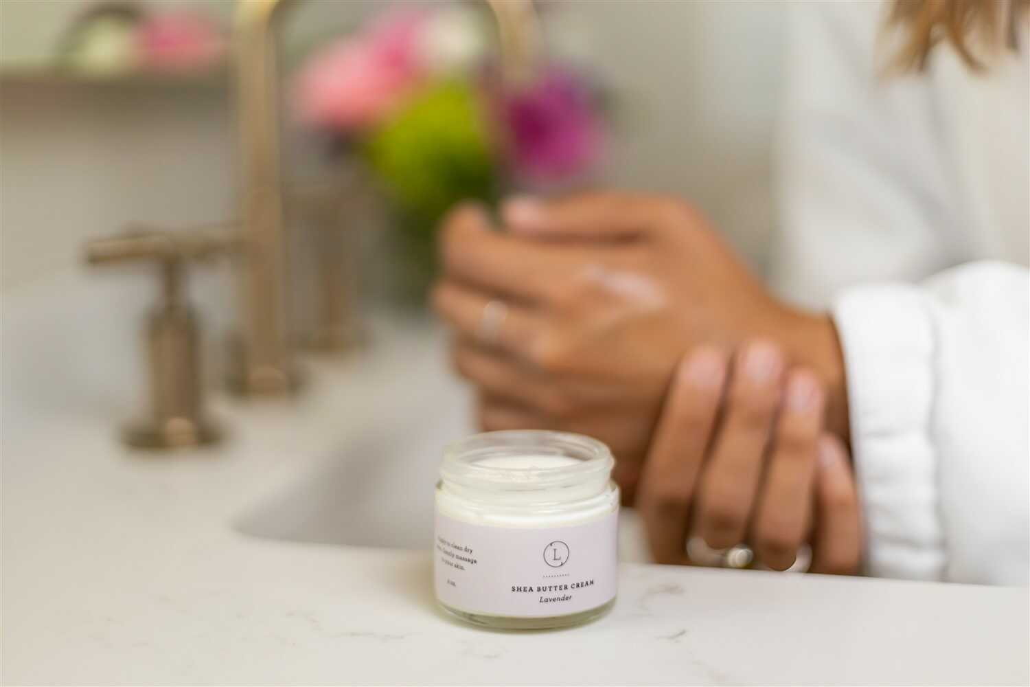 ⭐CBD Lavender Shea Butter with CBD, Body Cream (THC free)
