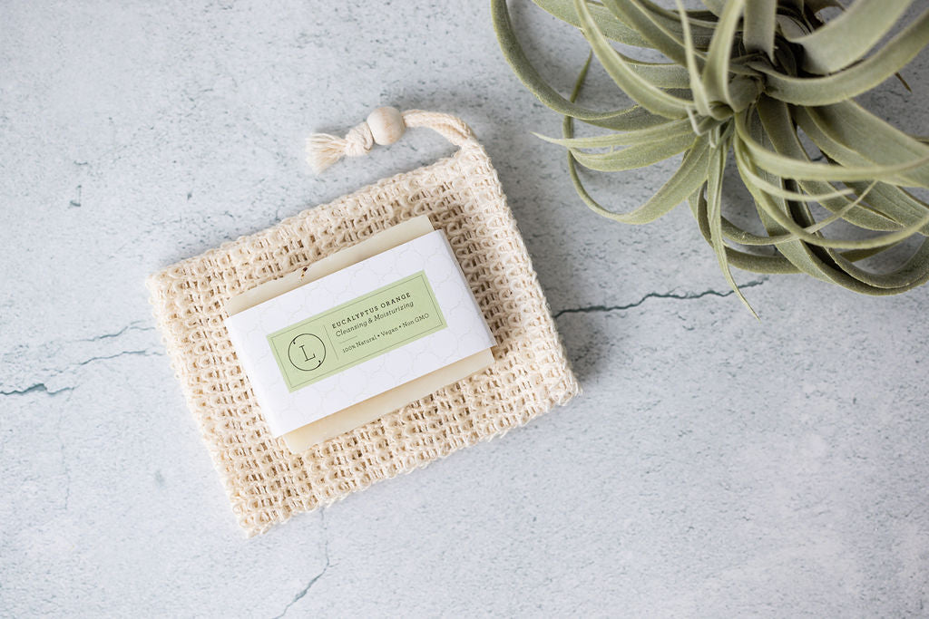 Holiday Gift for Dad -Fresh earthy Natural skincare set, Eucalyptus Men Grooming kit