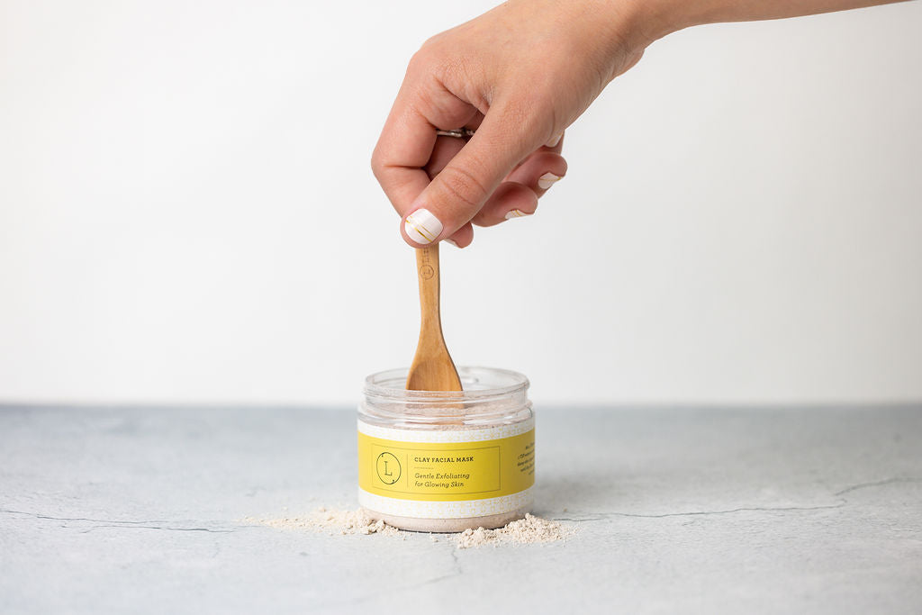 ⭐Natural Clay Facial Mask, Exfoliating Mask, Glowing skin Mask