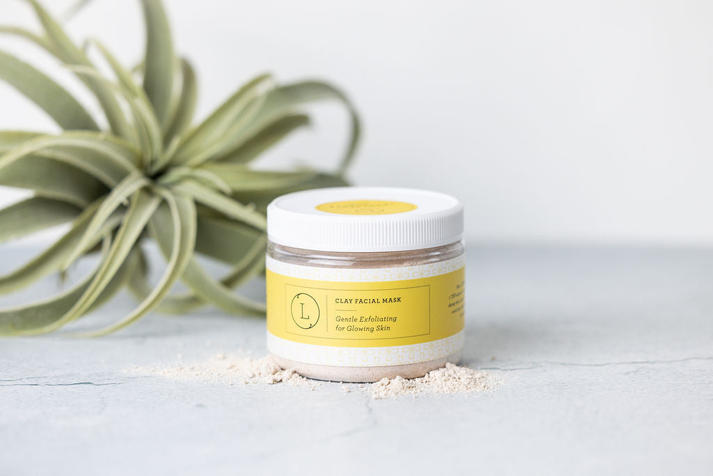 ⭐Natural Clay Facial Mask, Exfoliating Mask, Glowing skin Mask