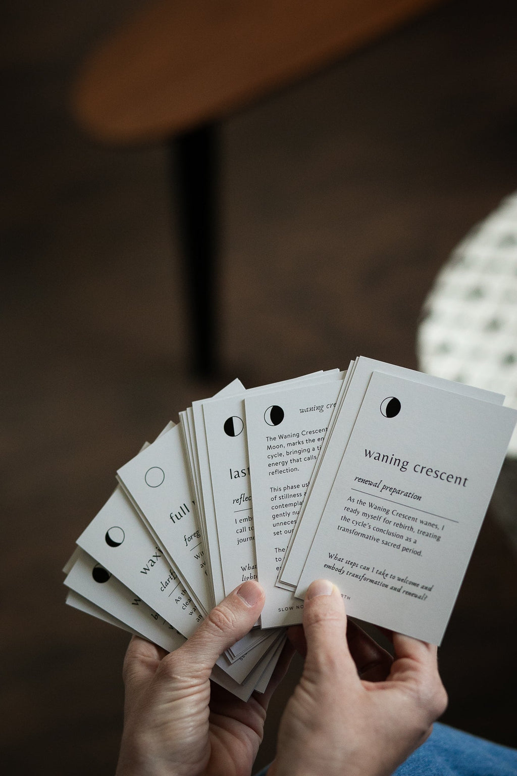 ☼ Lunar Reflections - Moon Phase Deck