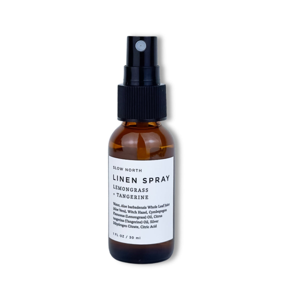 ☼ Mini Linen Spray - Lemongrass + Tangerine