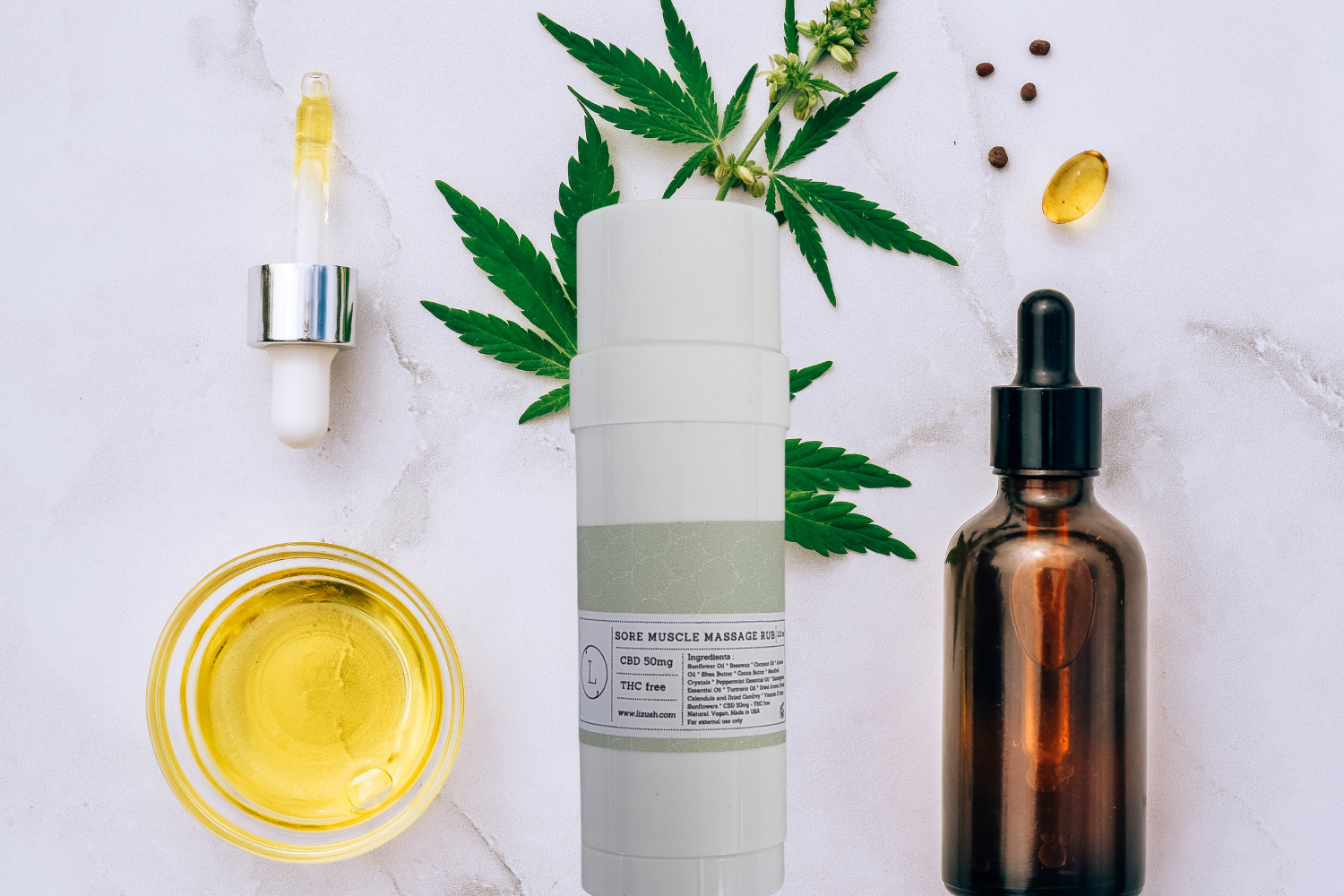 ⭐CBD - Muscle Rescue Balm - Stocking Stuffer for men, dad, athlete, runner Gift for men, Arnica Muscle mend sports idea, yoga, soccer, holiday gift (THC free)