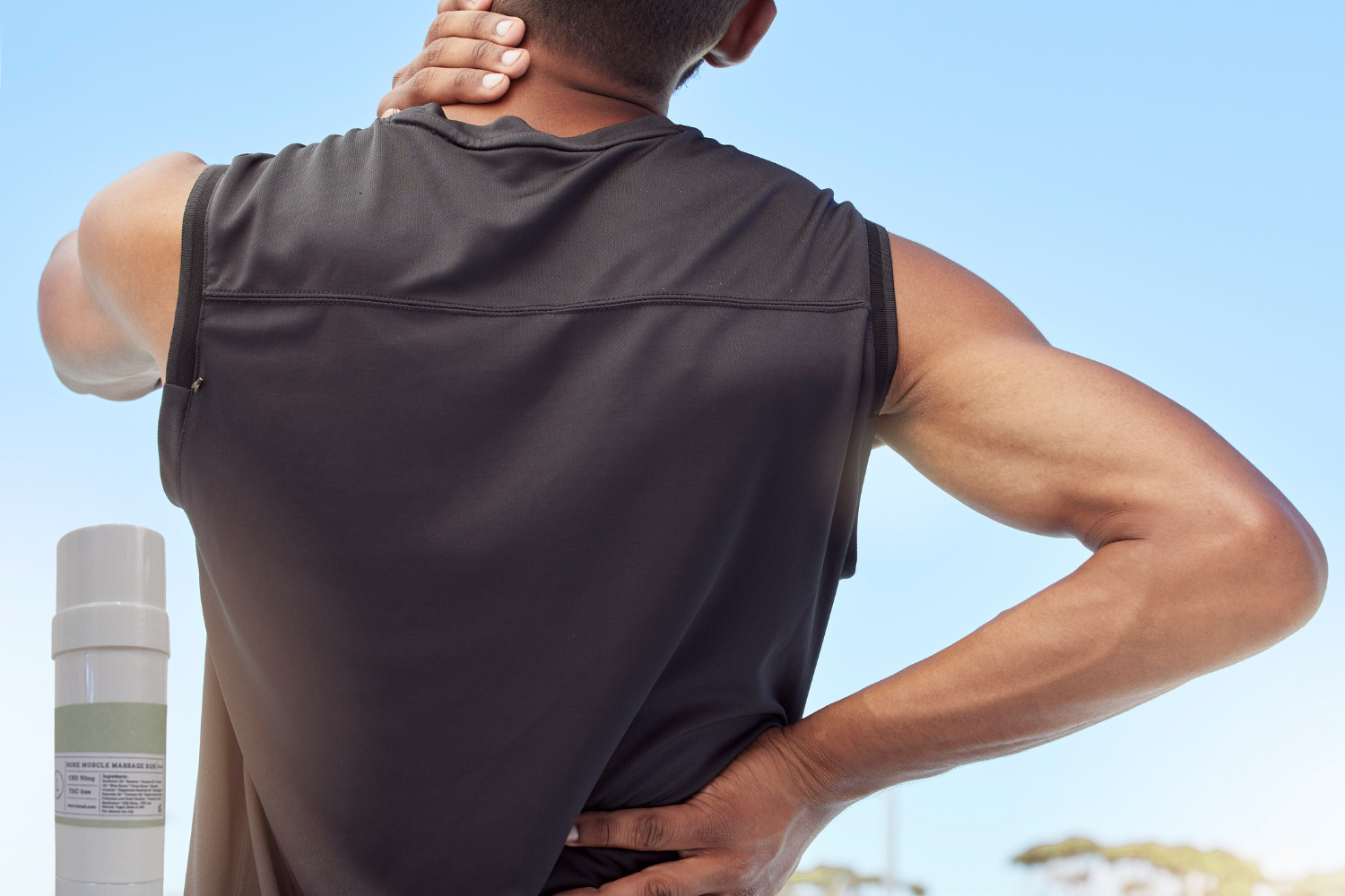 ⭐CBD - Muscle Rescue Balm - Stocking Stuffer for men, dad, athlete, runner Gift for men, Arnica Muscle mend sports idea, yoga, soccer, holiday gift (THC free)