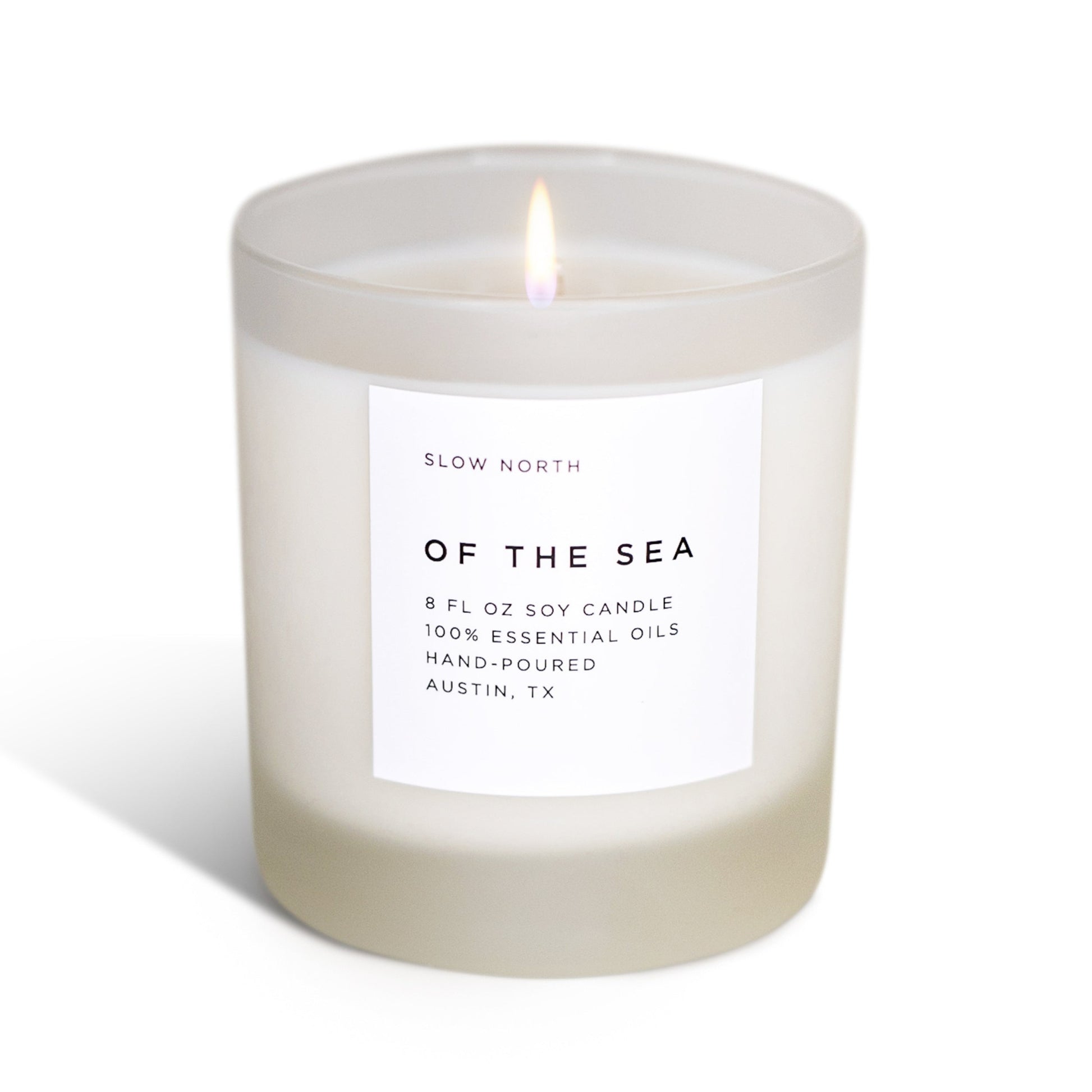 ☼ Of The Sea - Signature Candle (Eucalyptus + Lavender + Peppermint)