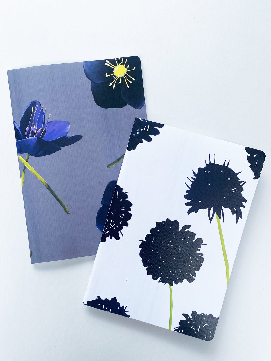 💚 Notebook Set:  Black Hellebore & Black Scabiosa
