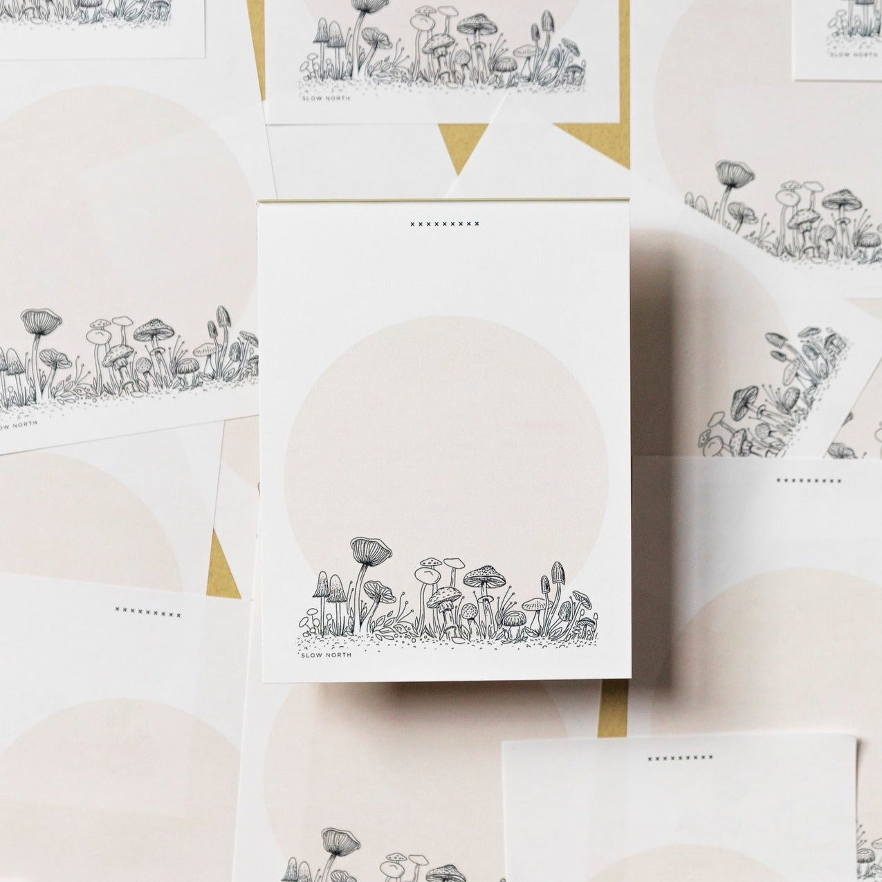 ☼ Wild Mushroom Notepad