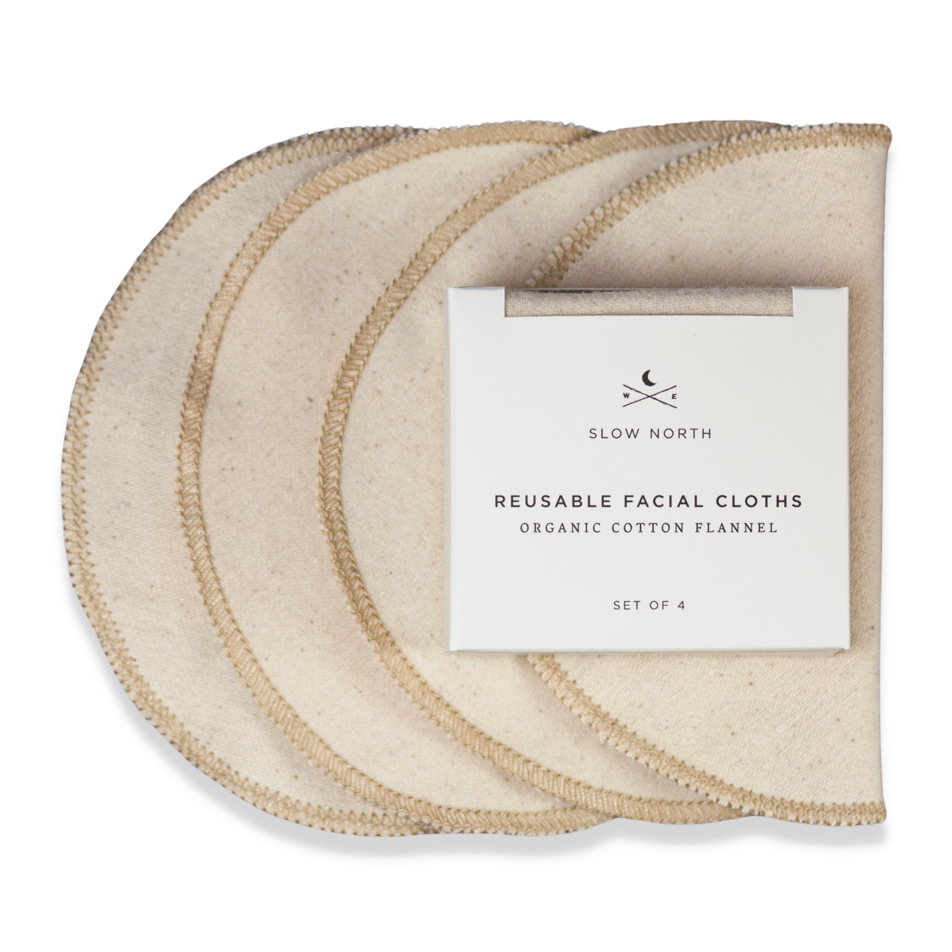 ☼ Set of 4 Reusable Facial Cloths
