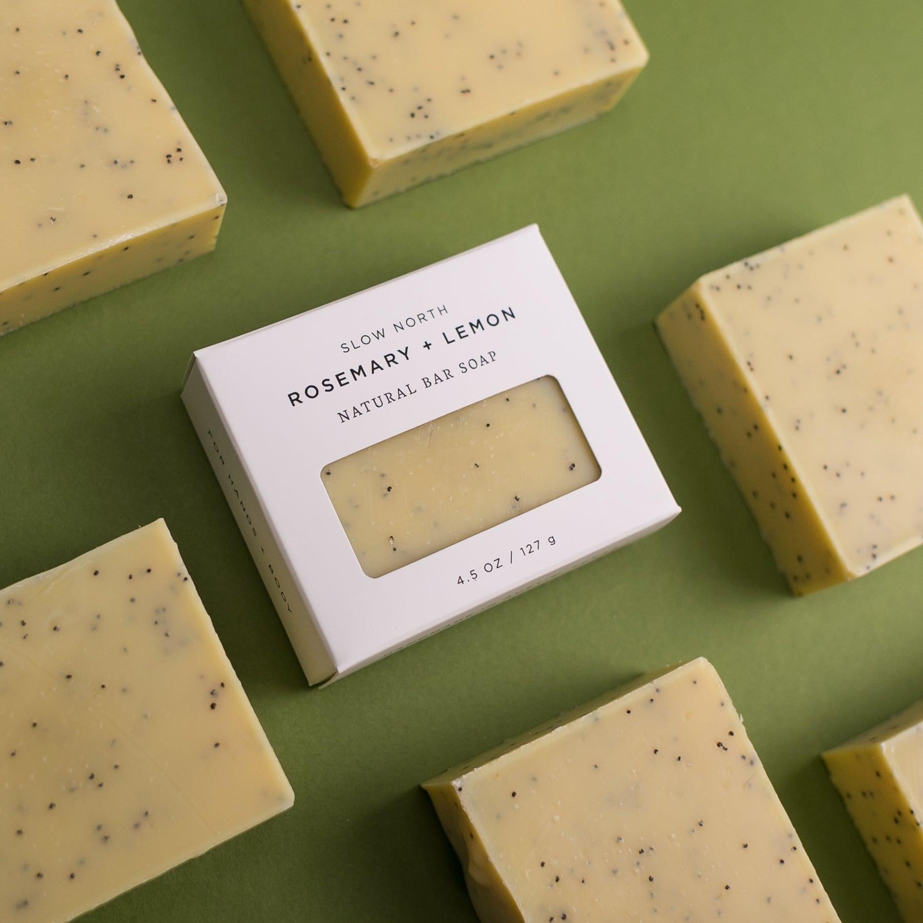 ☼ Rosemary + Lemon - Natural Bar Soap