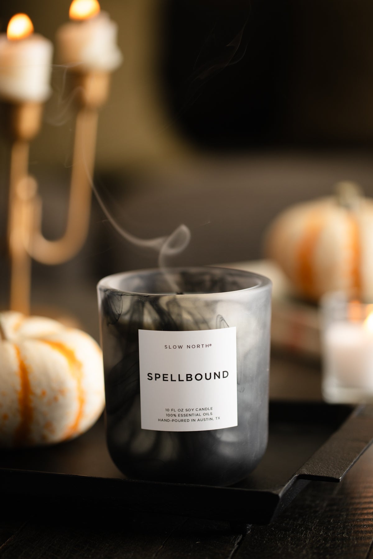Limited Edition- Spellbound Halloween Candle – Tangerine, Ginger & Cinnamon