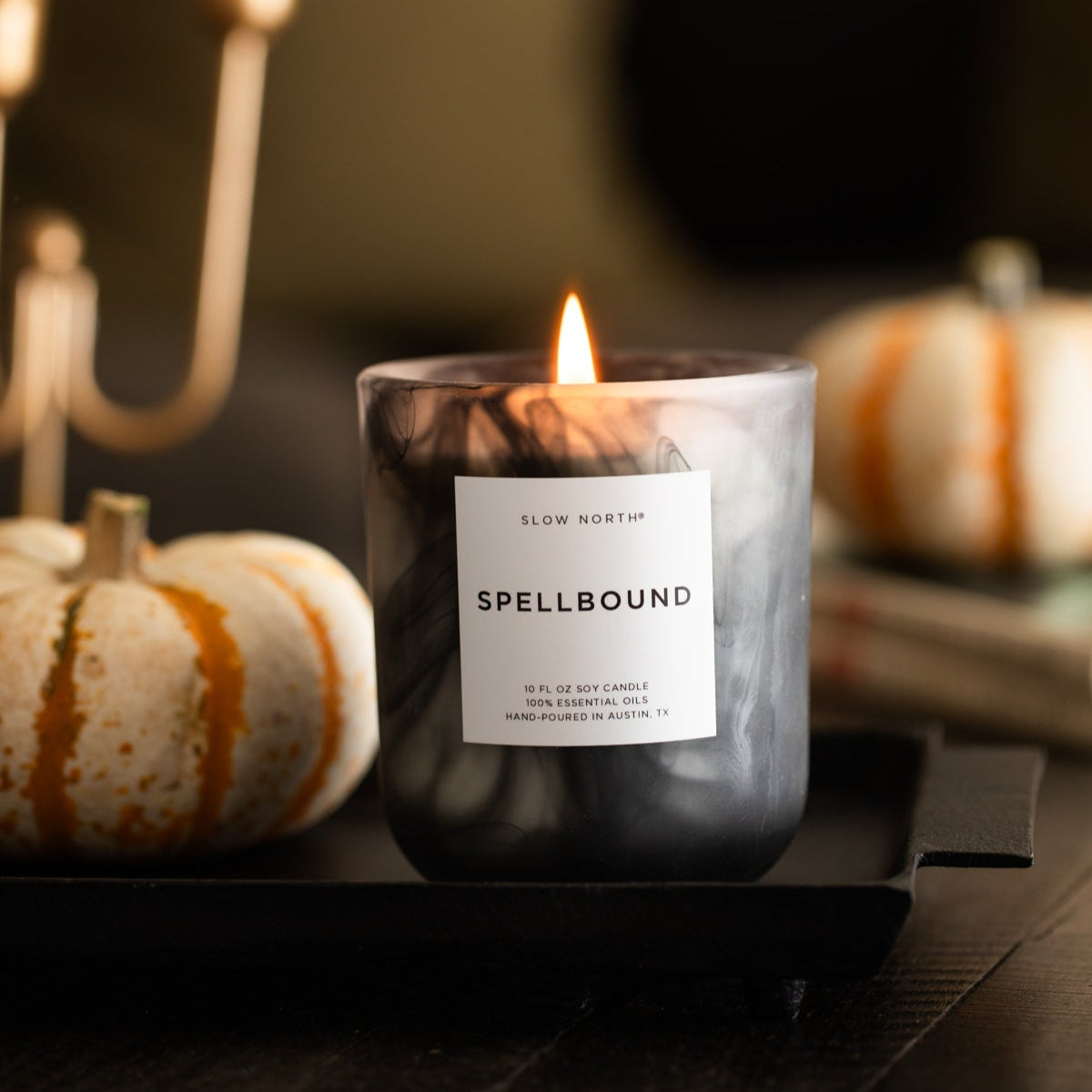 Limited Edition- Spellbound Halloween Candle – Tangerine, Ginger & Cinnamon