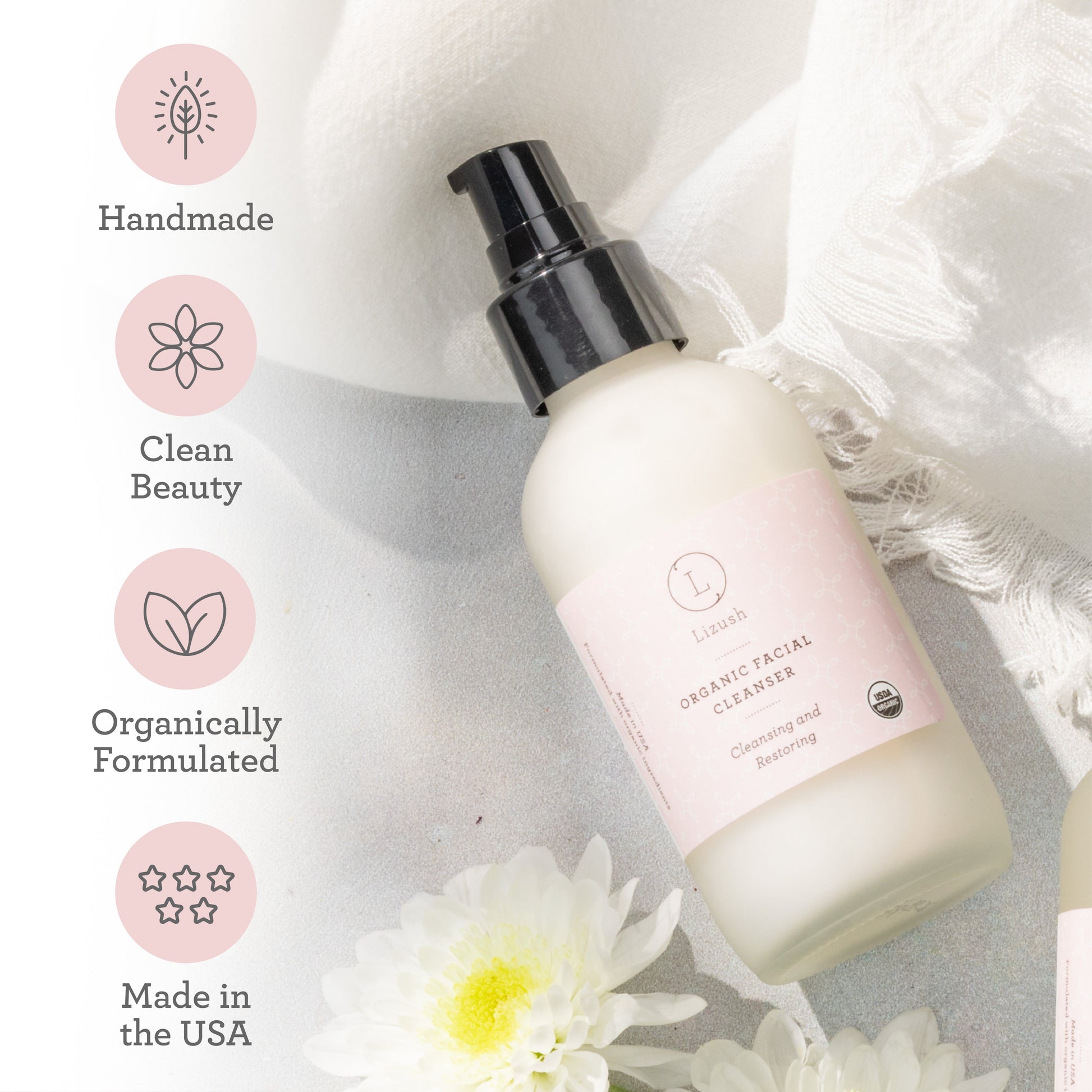 ⭐ORGANIC FACIAL CLEANSER Cleansing and Restoring