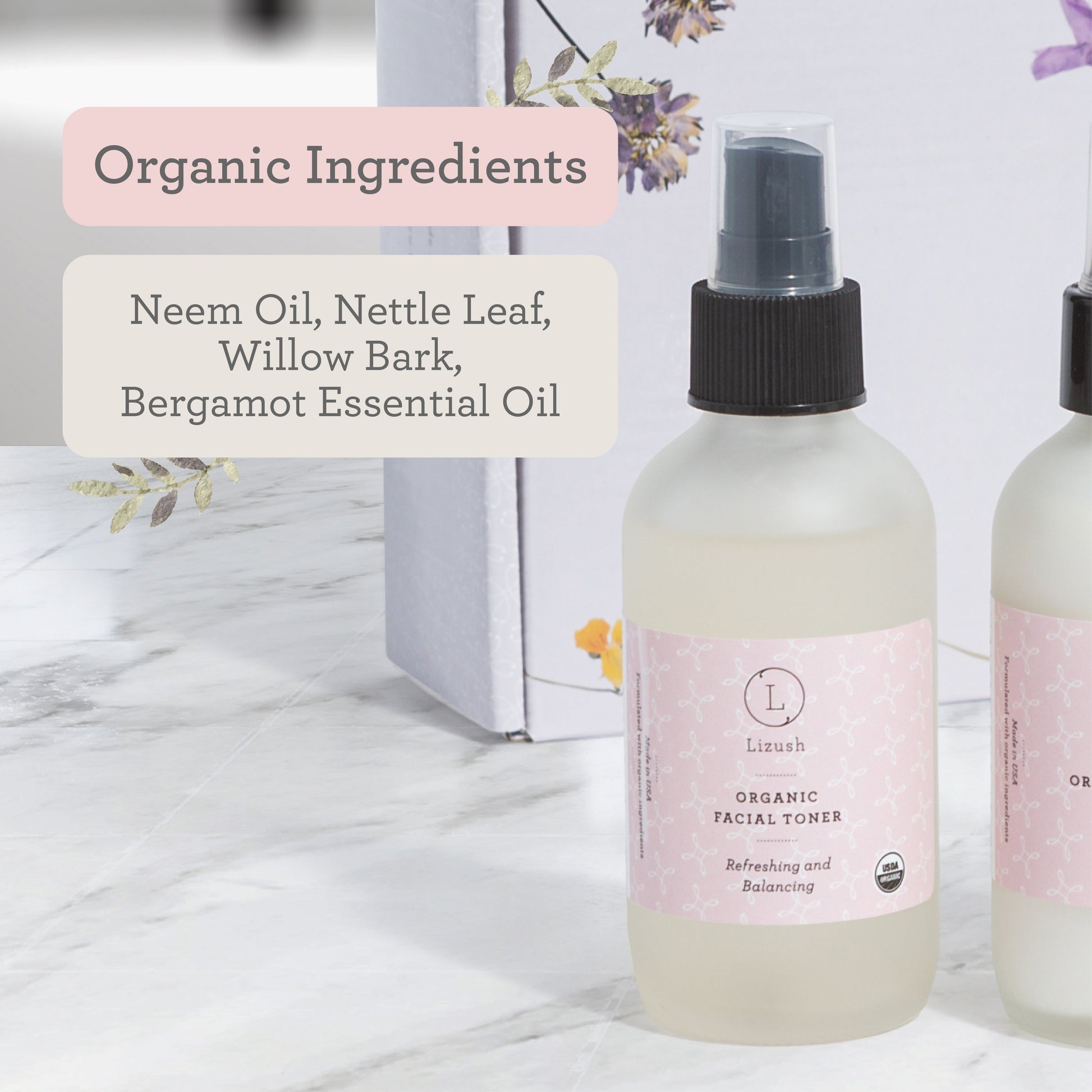 ⭐ORGANIC FACIAL TONER Refreshing and Balancing