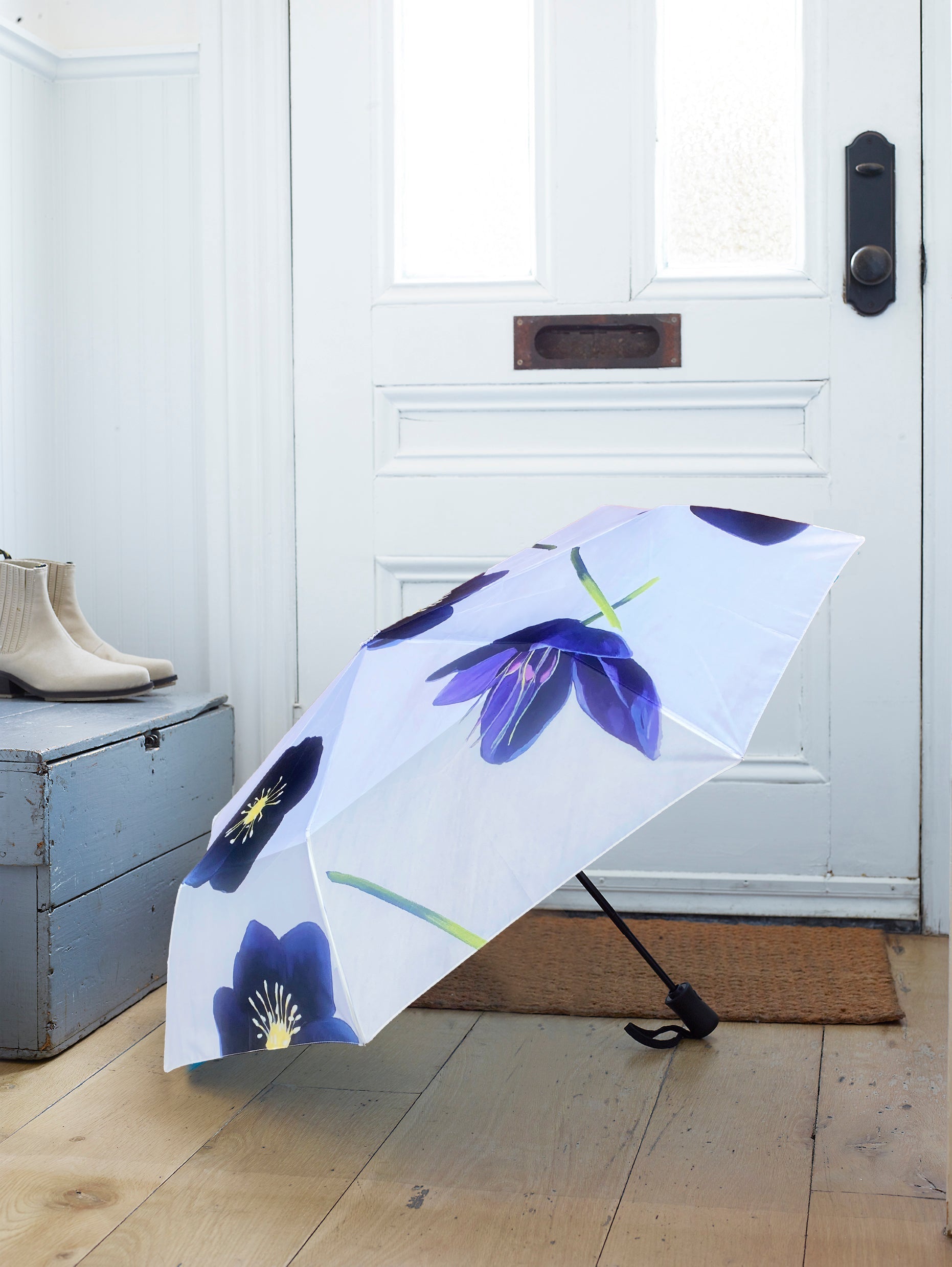 💚 Umbrella:  Black Hellebore on Snow