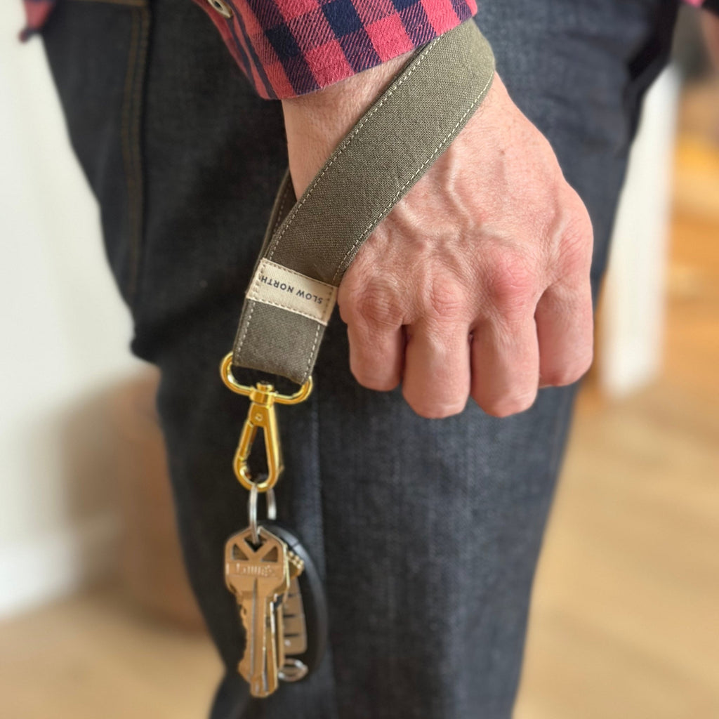 ☼ Wristlet Keychain - Olive